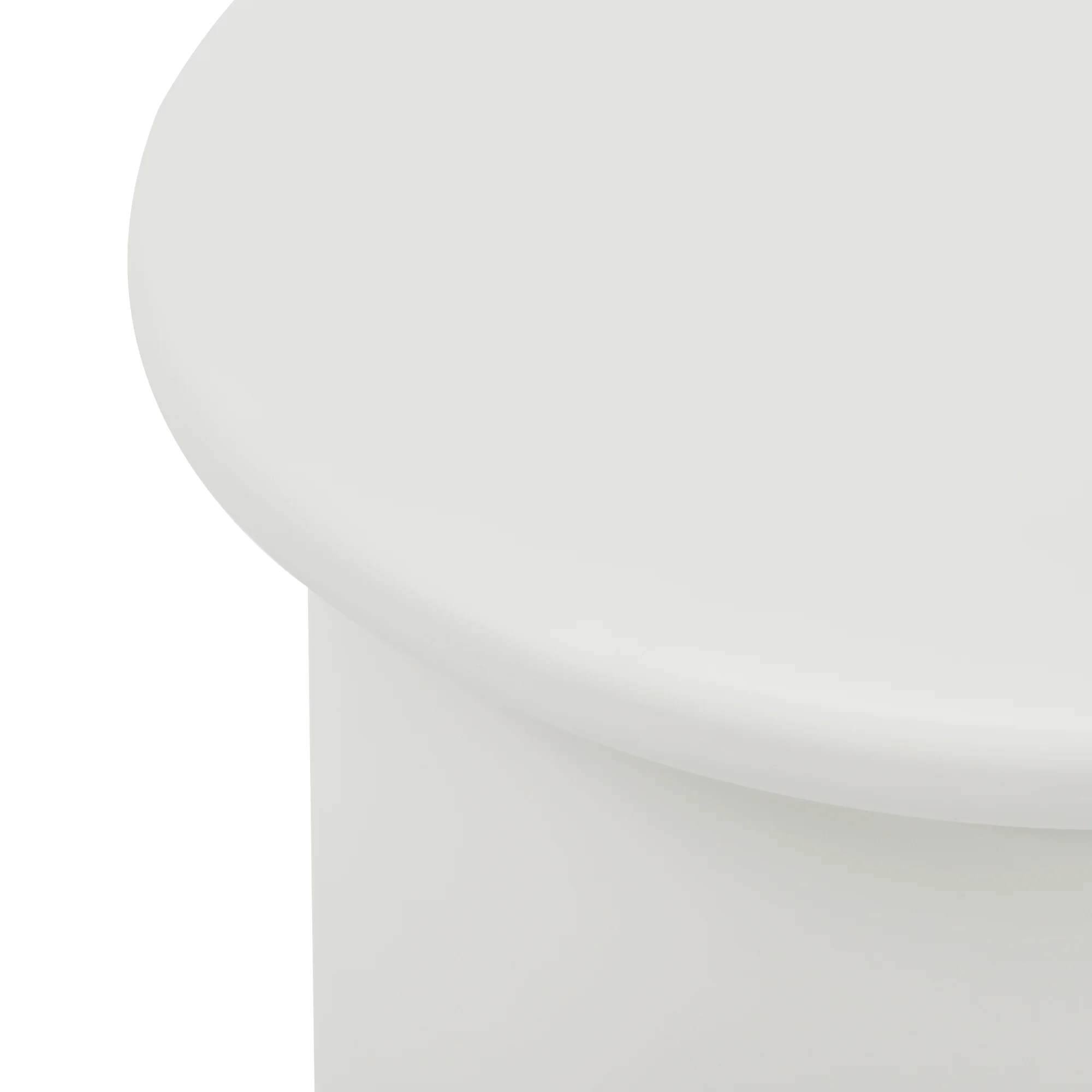 Portobello Side Table Off-White - Image 7