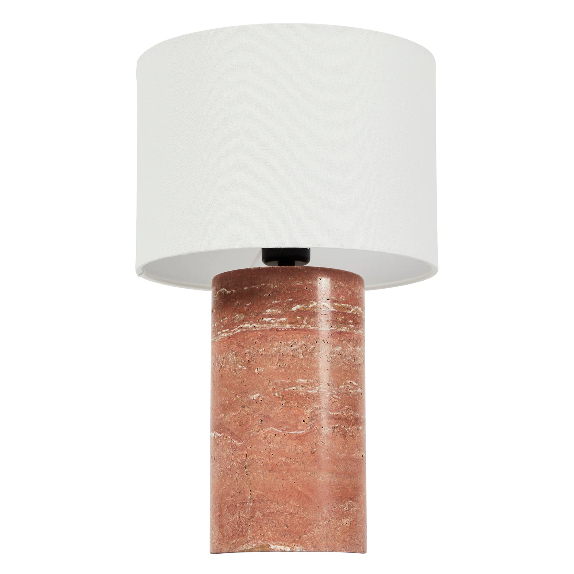 Quinn Marble Table Lamp Terracotta - Image 11