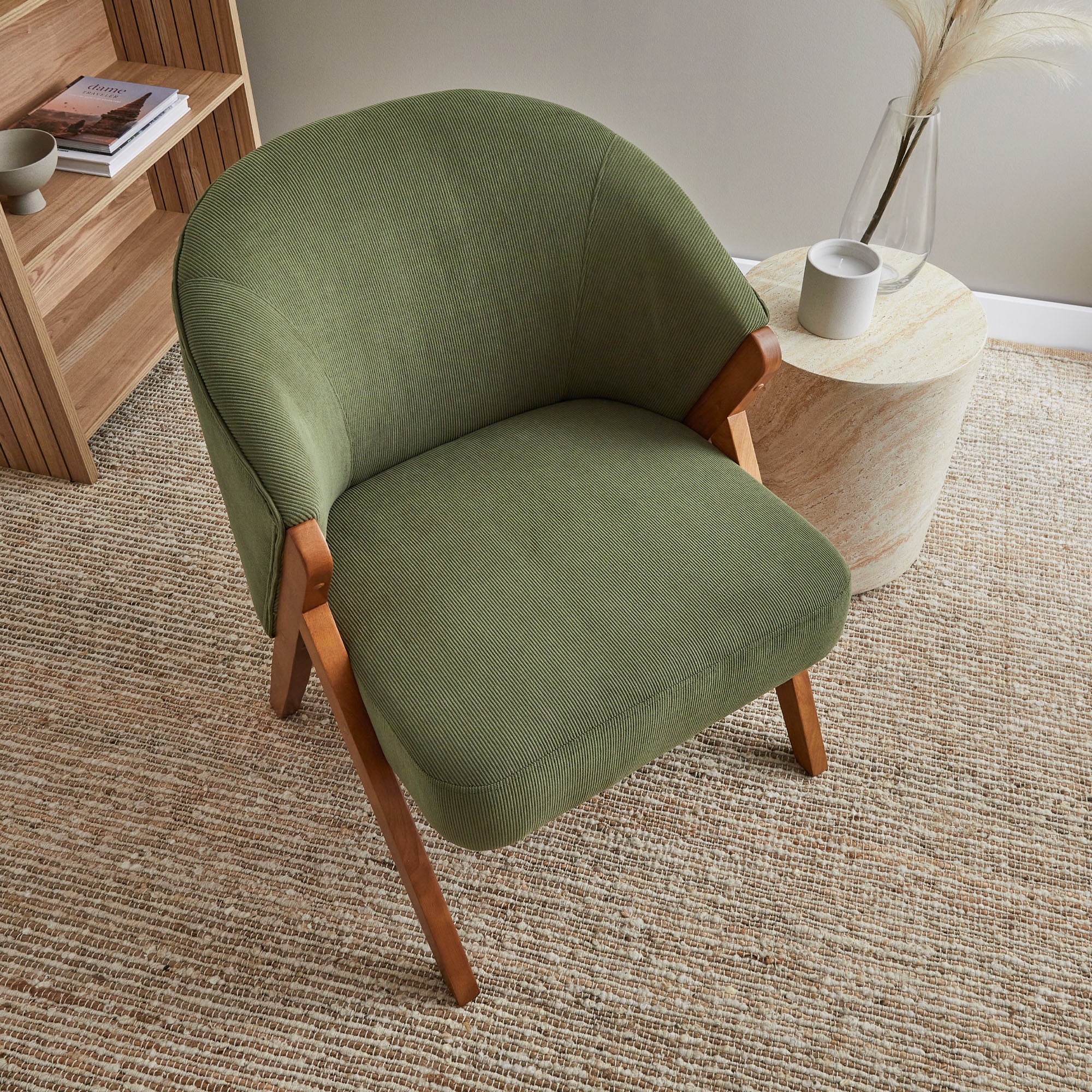 Remy Accent Chair Green - Image 5