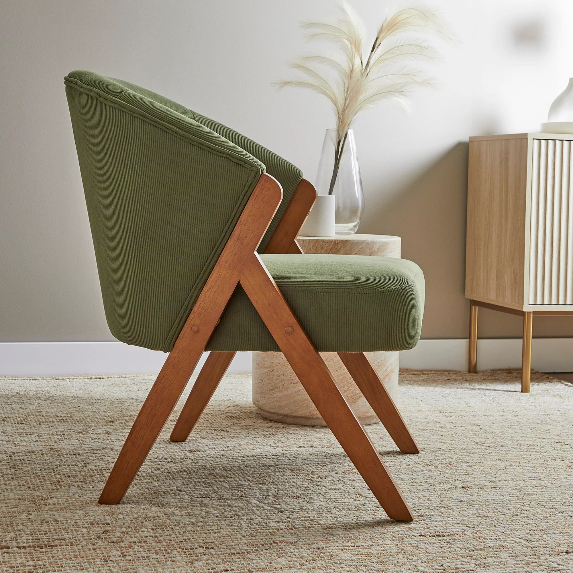 Remy Accent Chair Green (Set of 2) - Image 7