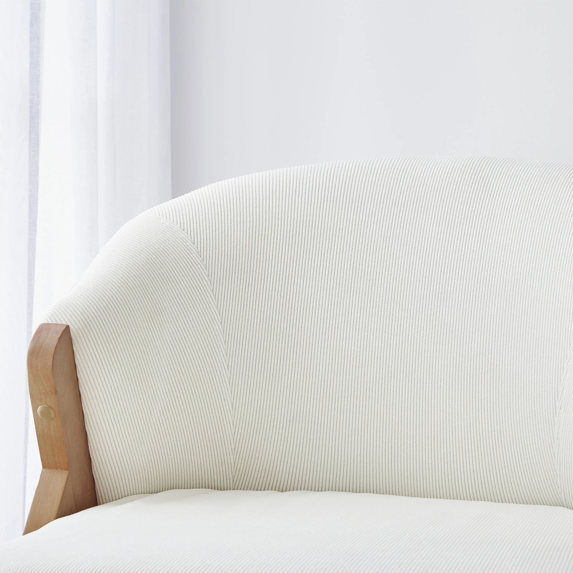 Remy Accent Chair White - Image 5