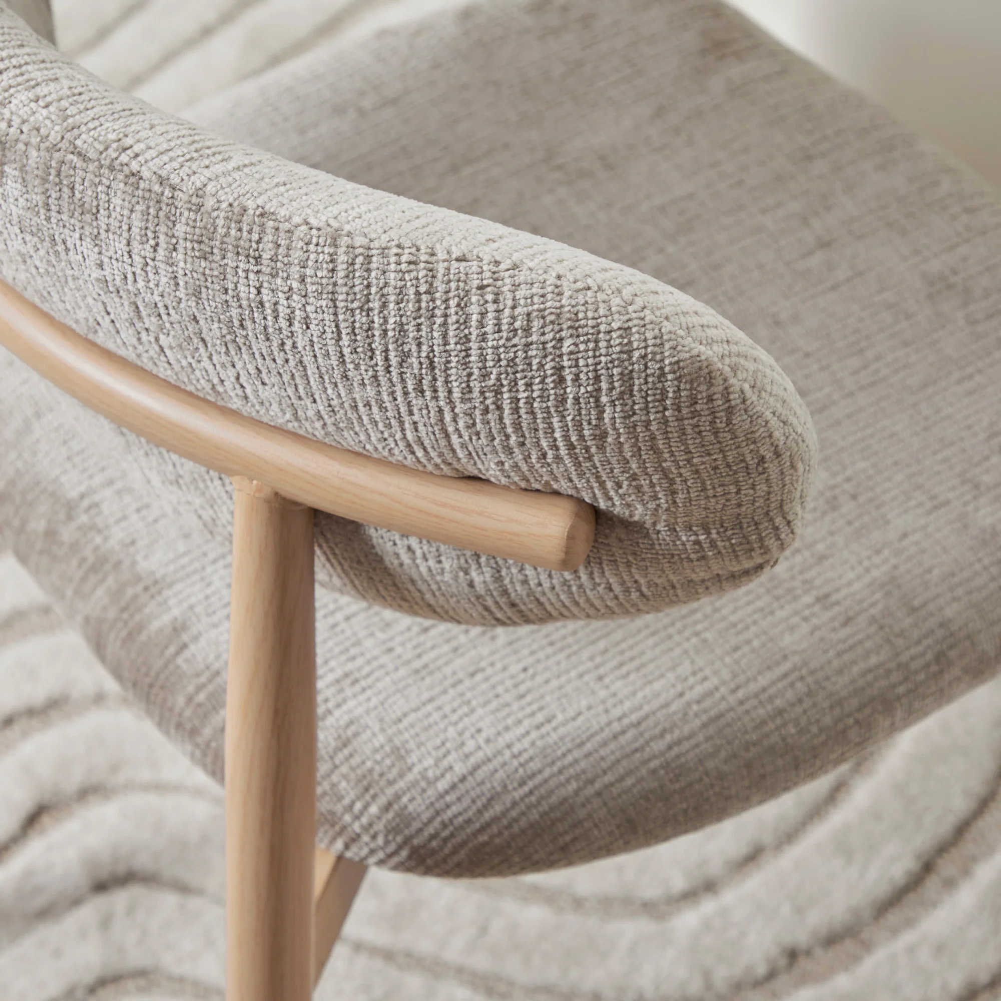 Richmond Set of 4 Dining Chairs Beige - Image 5