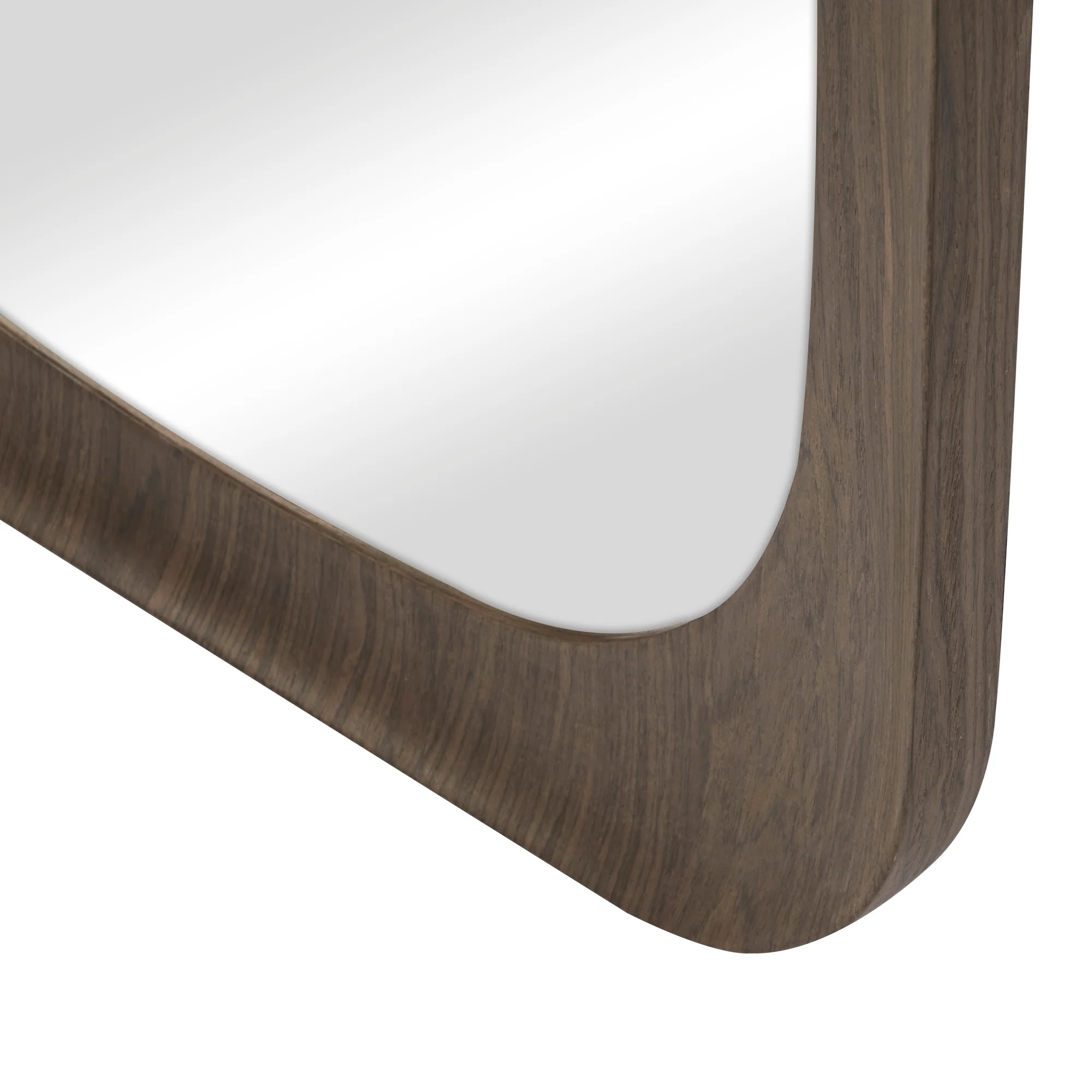 Rue 180cm Rectangle Mirror Walnut - Image 14