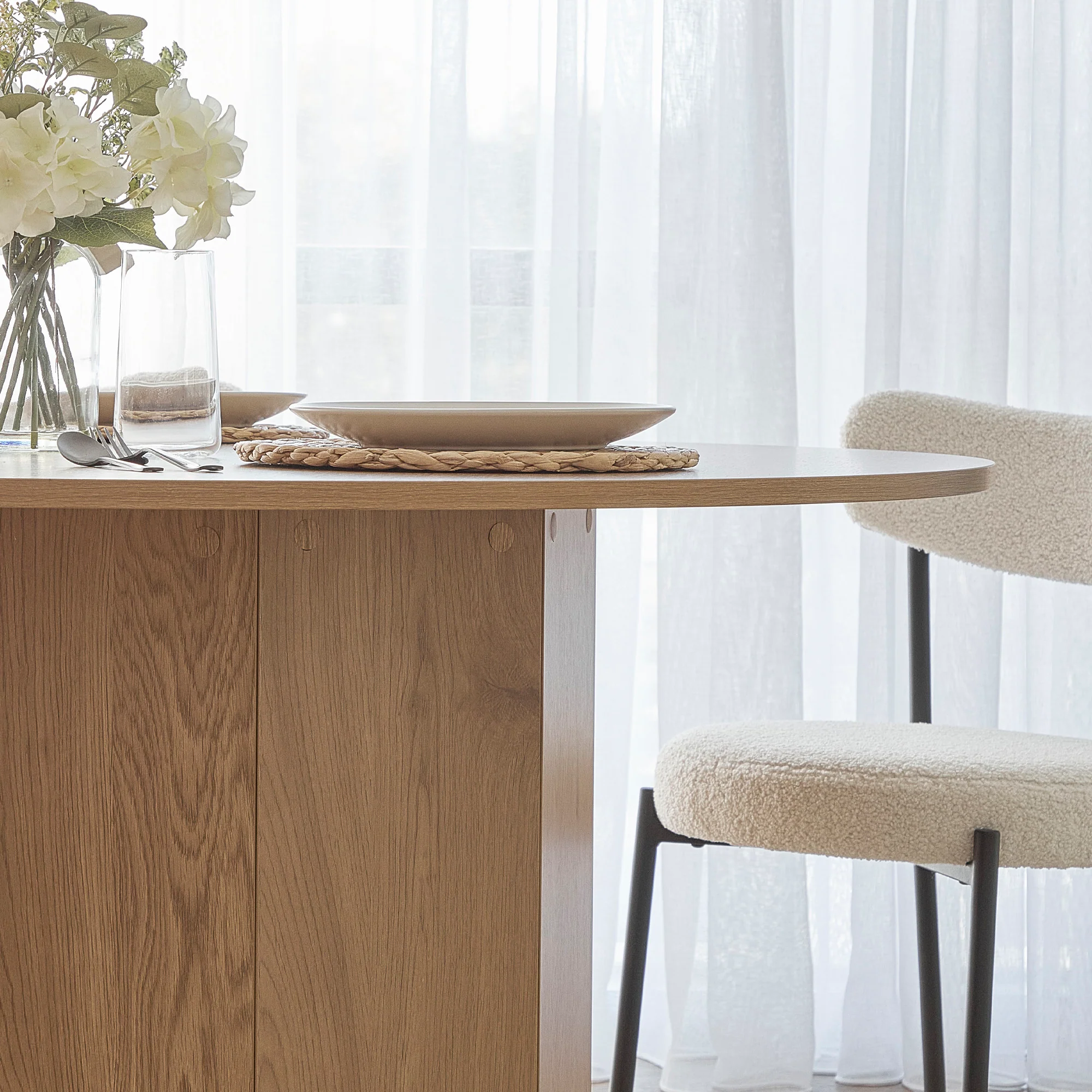 Sadie Dining Table (120cm) - Image 8