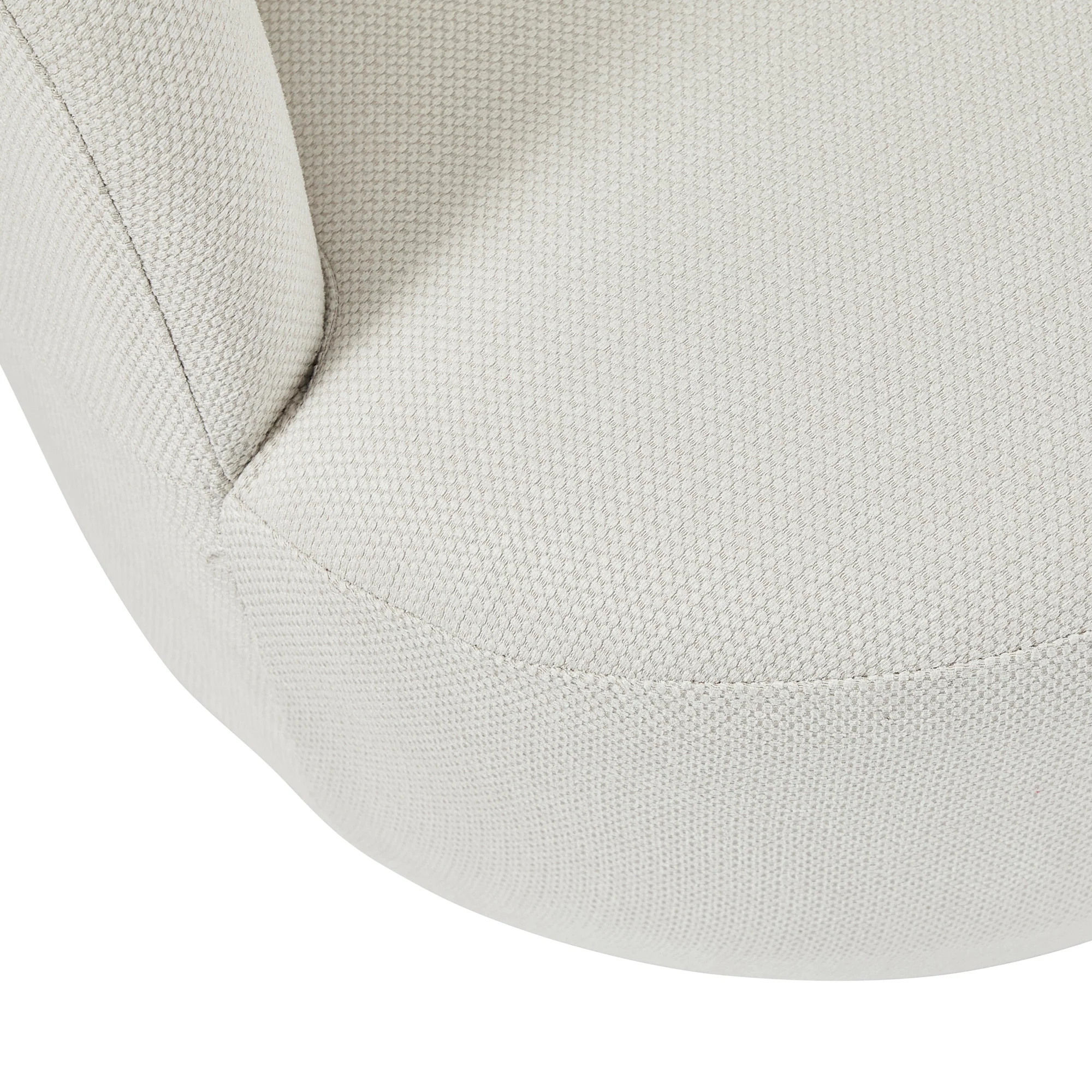 Sadie Swivel Armchair Cream - Image 10