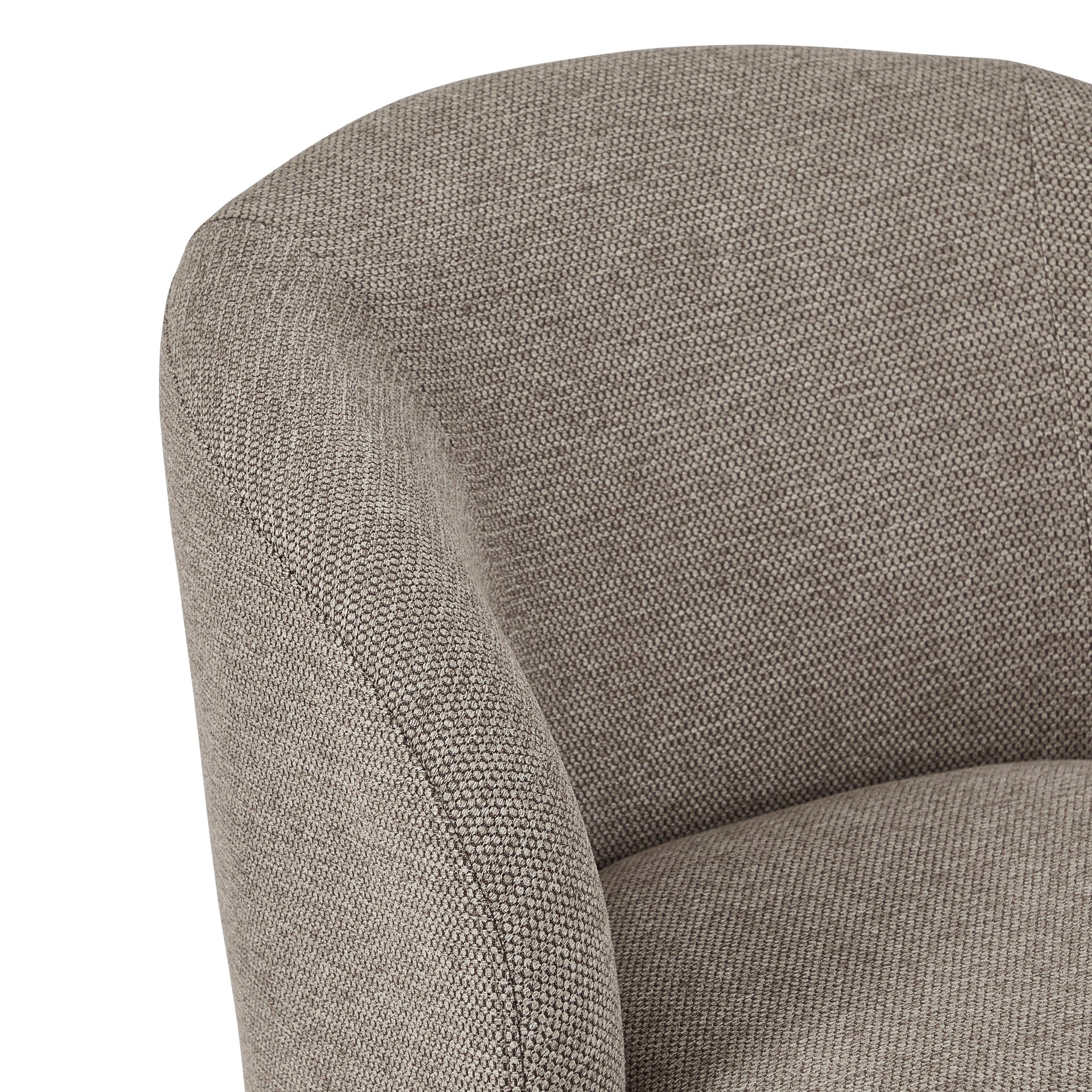 Sadie Swivel Armchair Mushroom - Image 9
