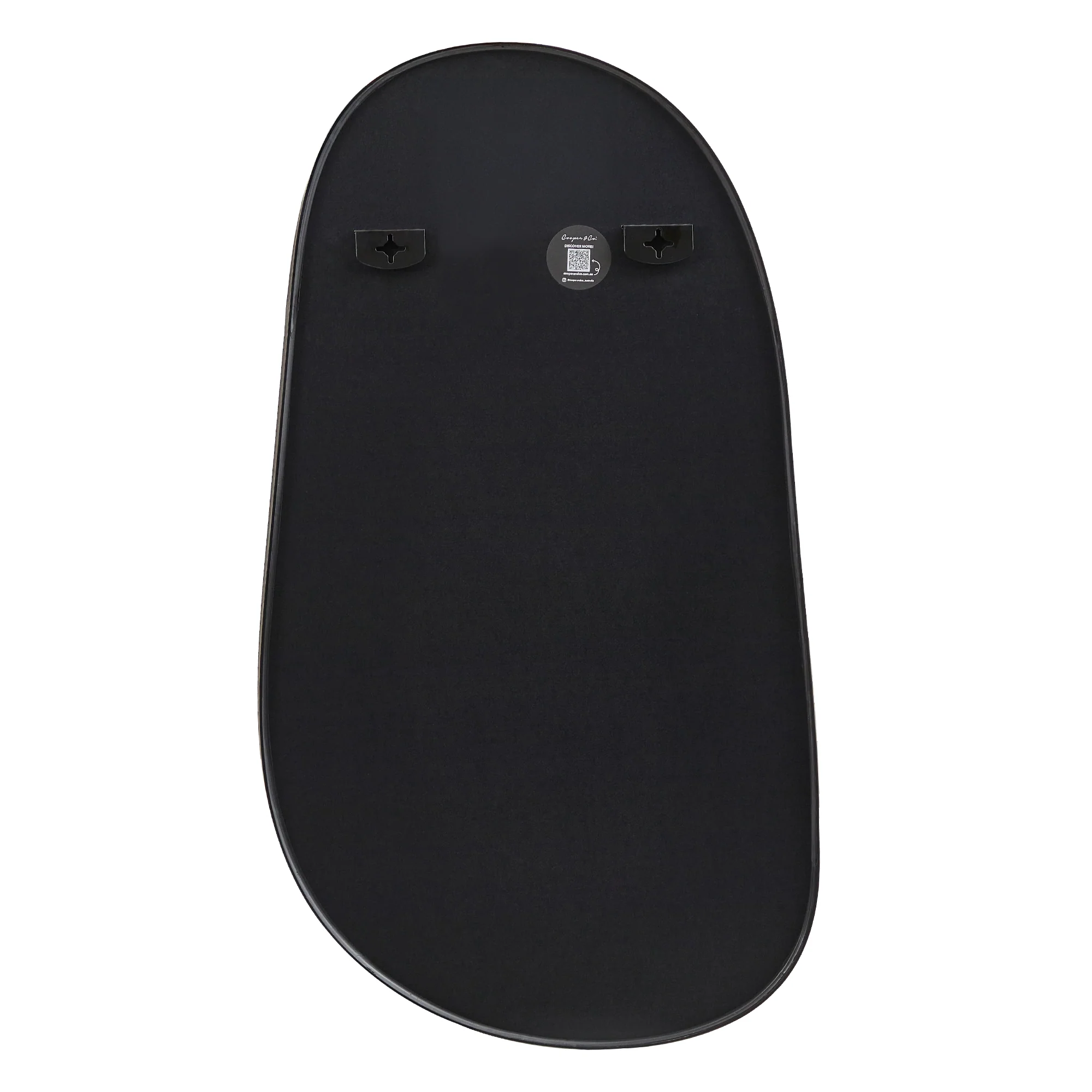 Sage 110cm Organic Mirror Black - Image 9