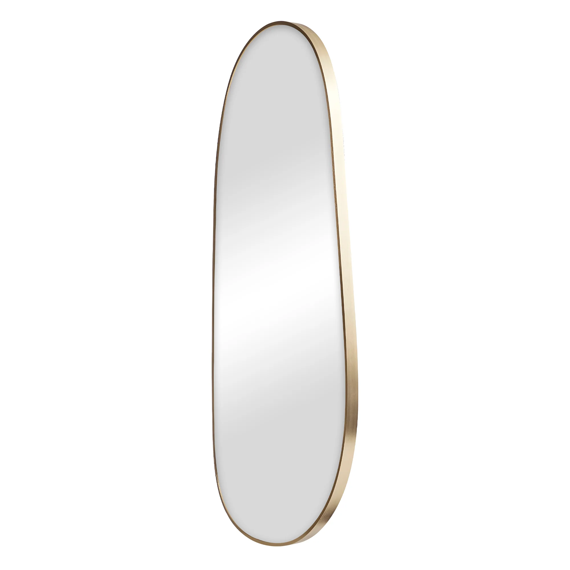 Sage 110cm Organic Mirror Gold - Image 8