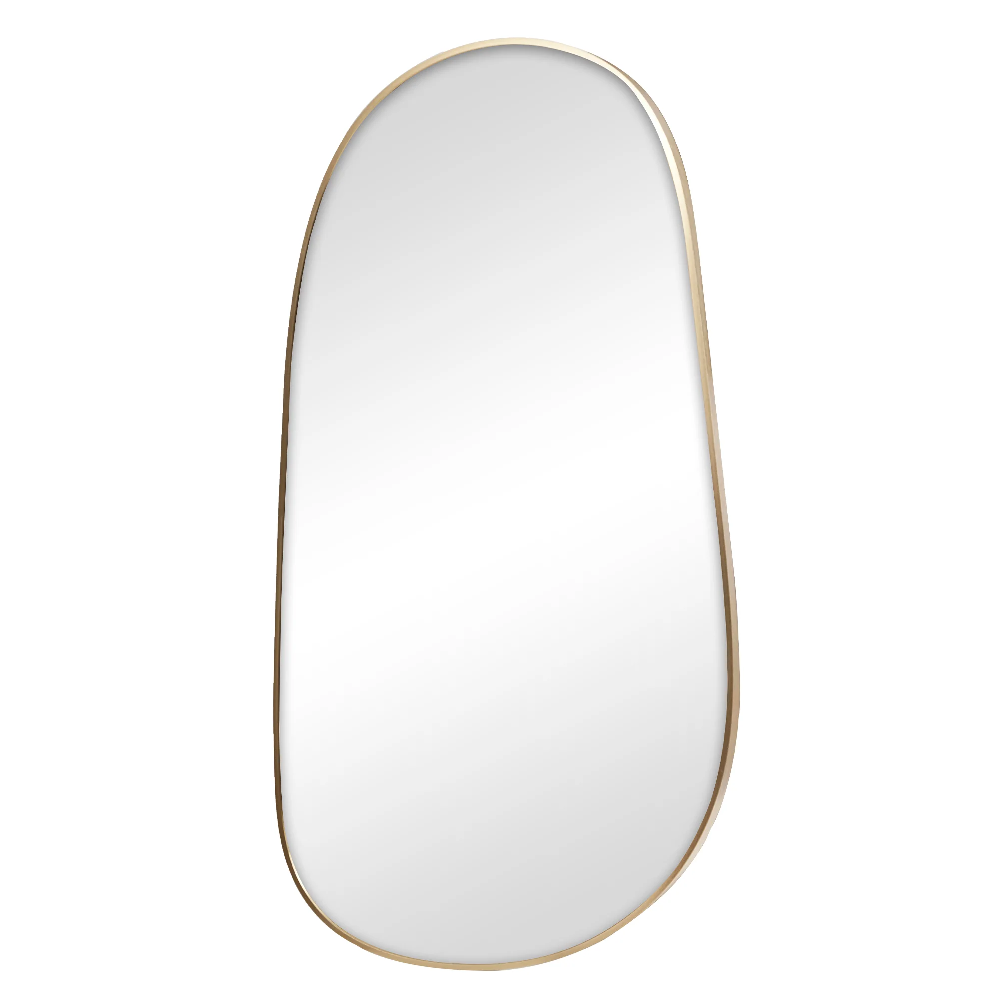 Sage 110cm Organic Mirror Gold - Image 9