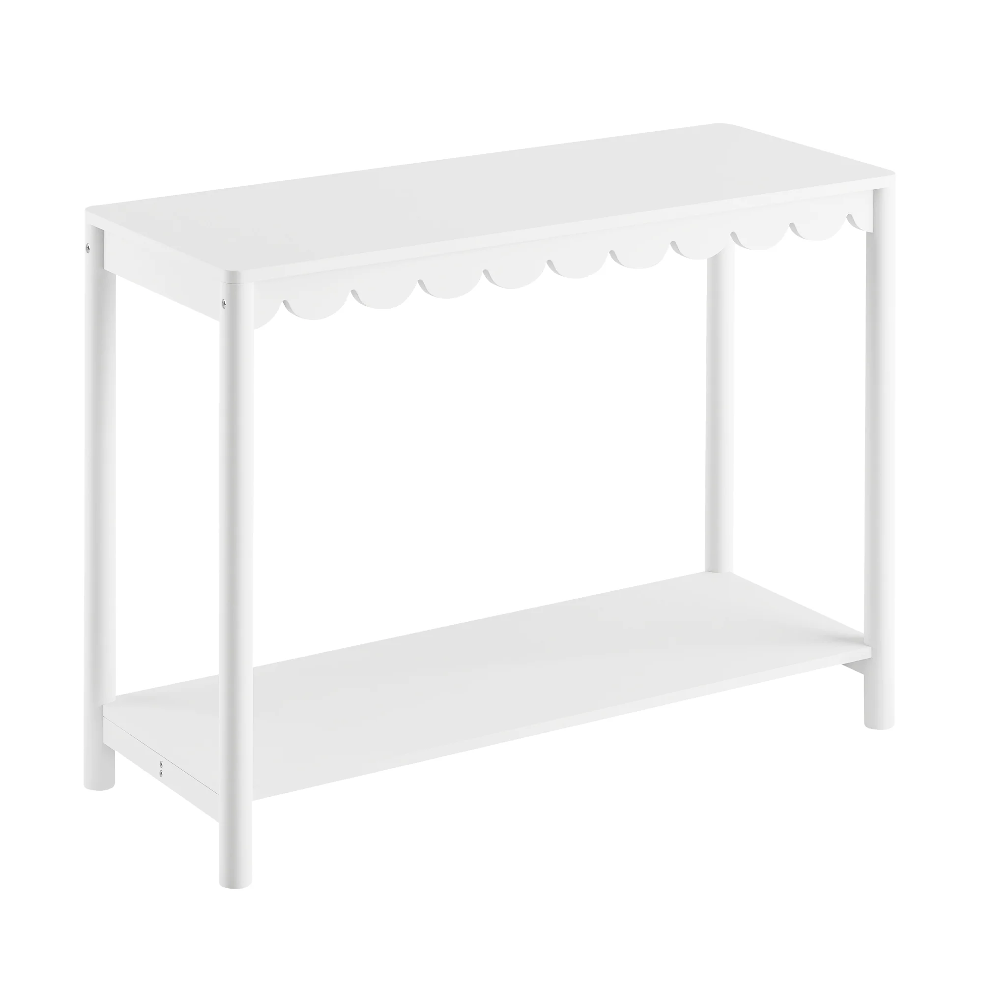 Sally Console Table White (100cm) - Image 2