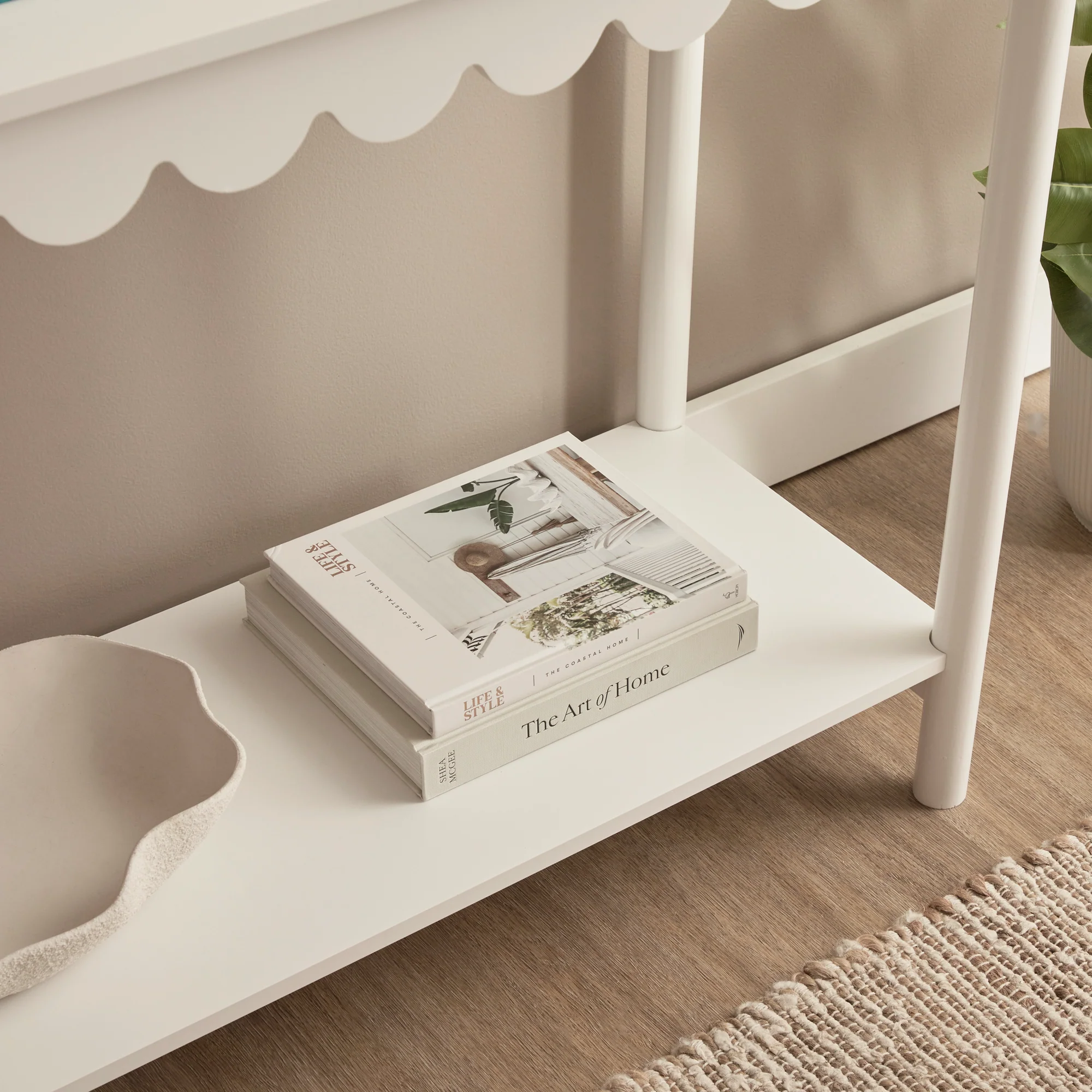 Sally Console Table White (100cm) - Image 7