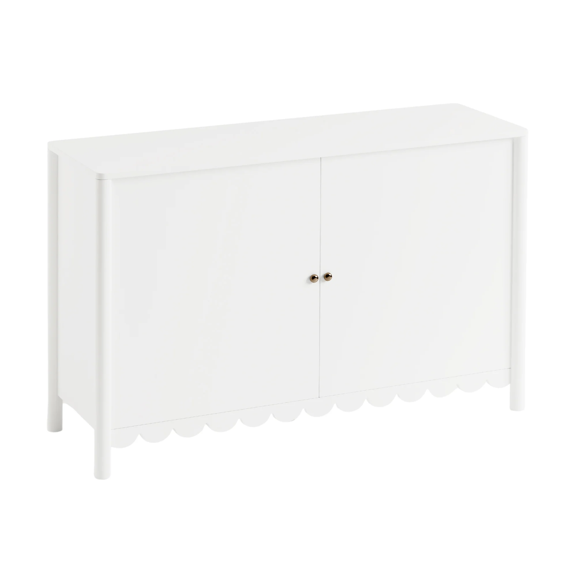 Sally Buffet White (120cm) - Image 2