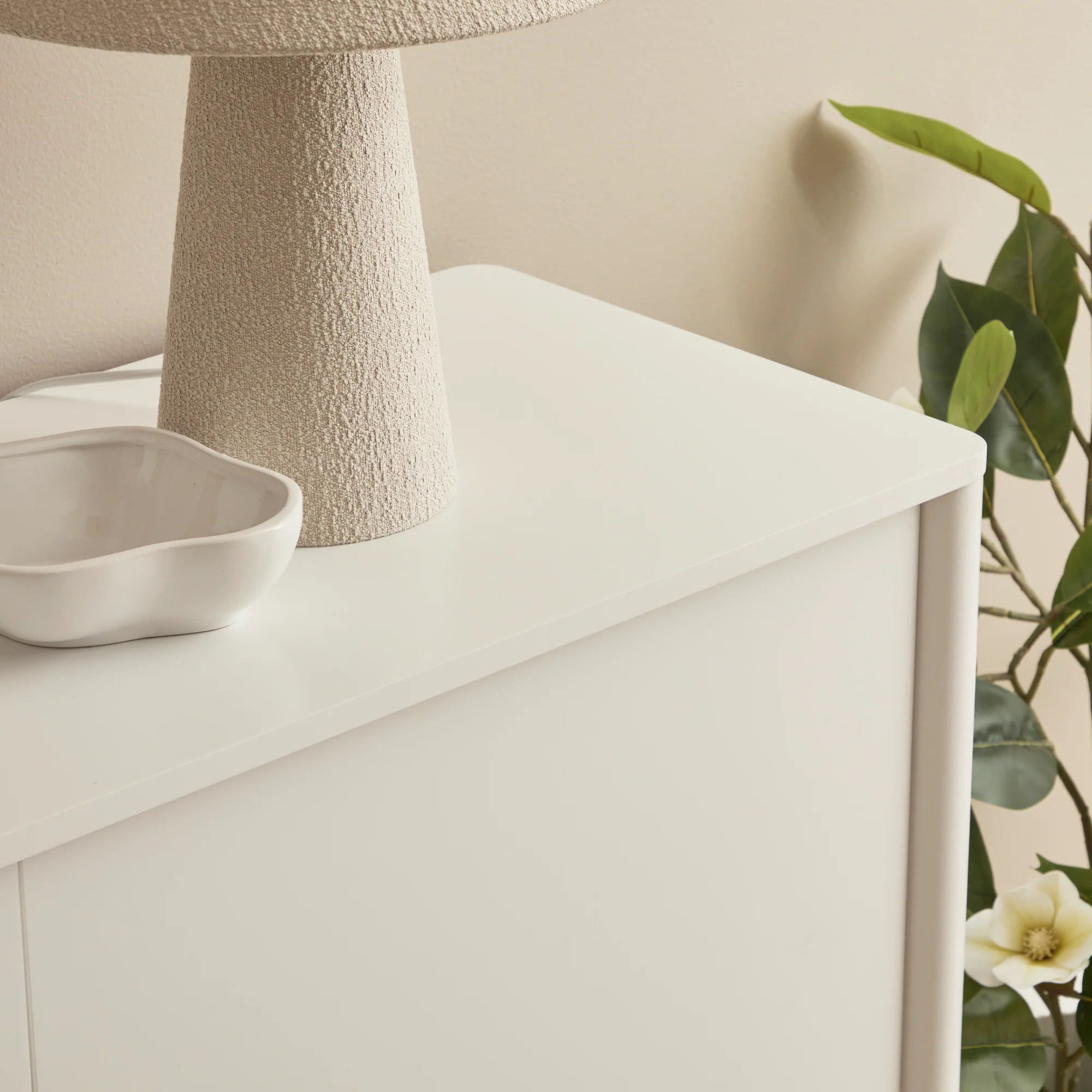Sally Buffet White (120cm) - Image 4