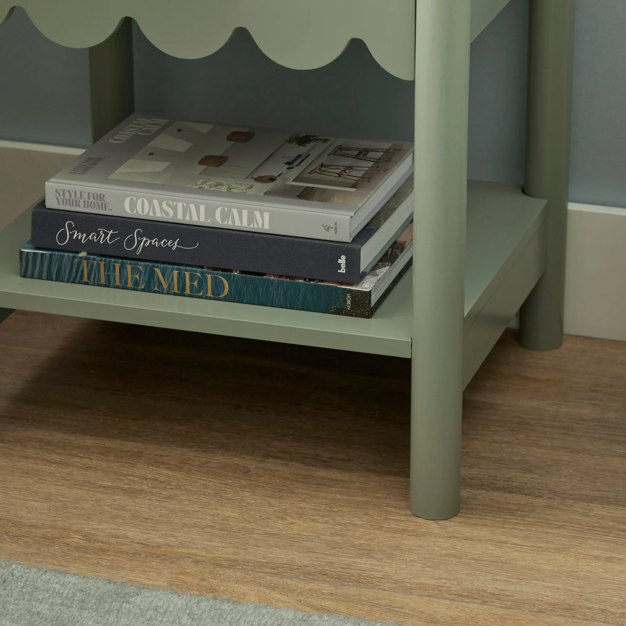Sally Bedside Table Sage - Image 8