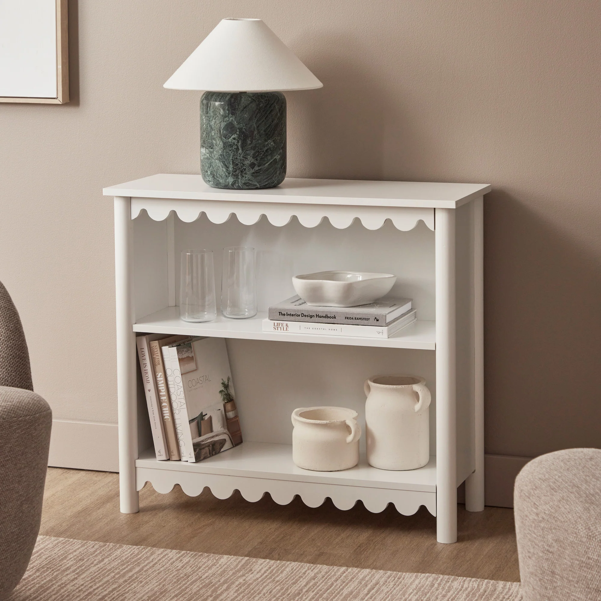 Sally Shelving White