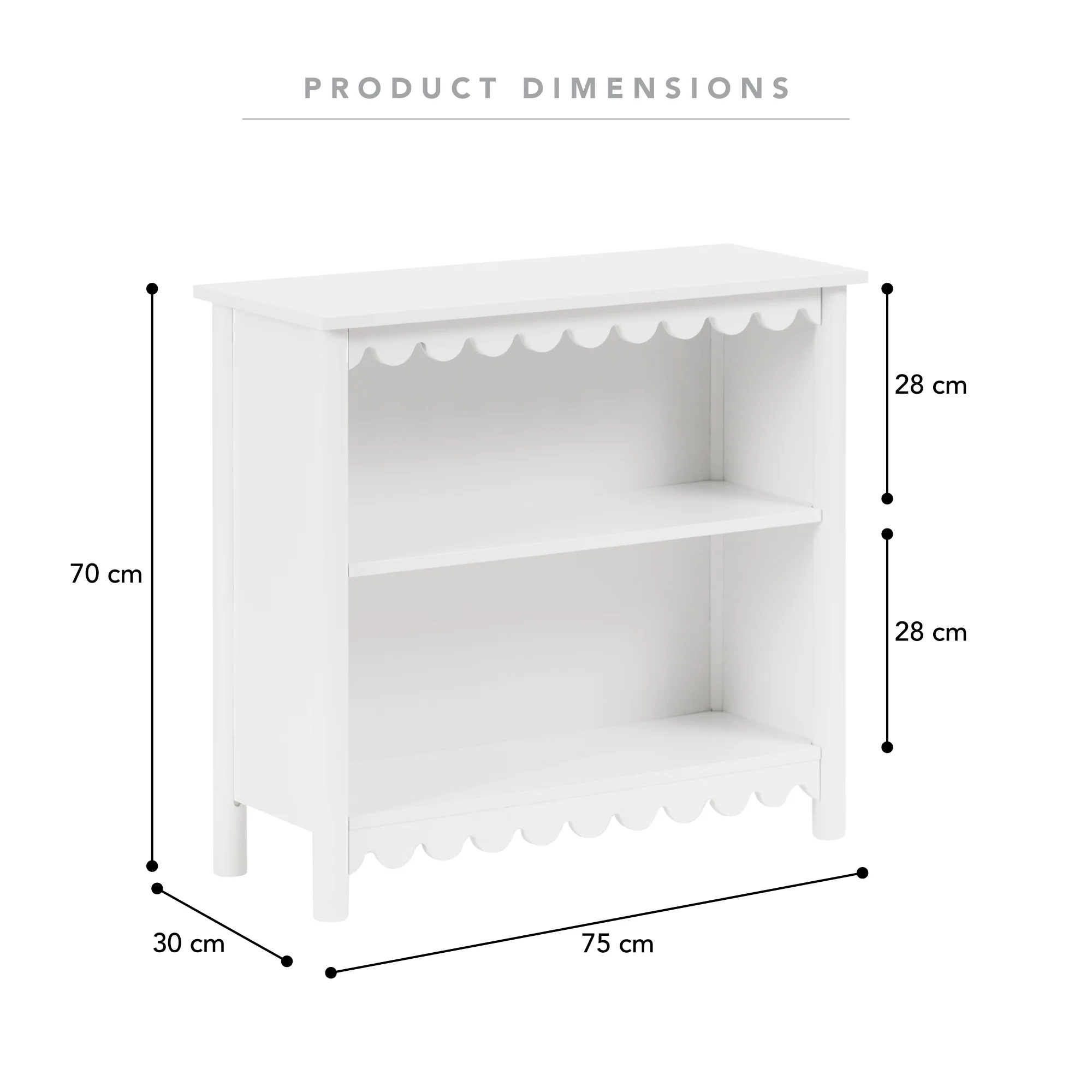 Sally Shelving White - Image 3