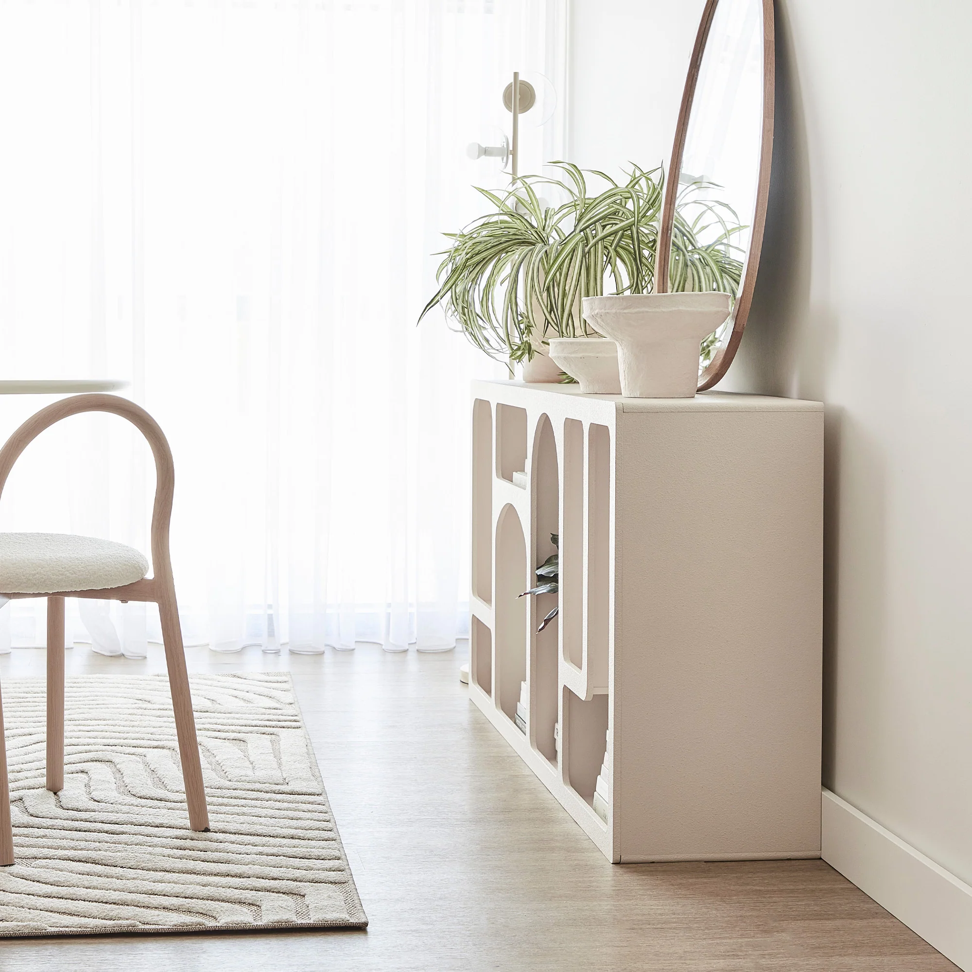Santorini Sideboard Off-White - Image 7