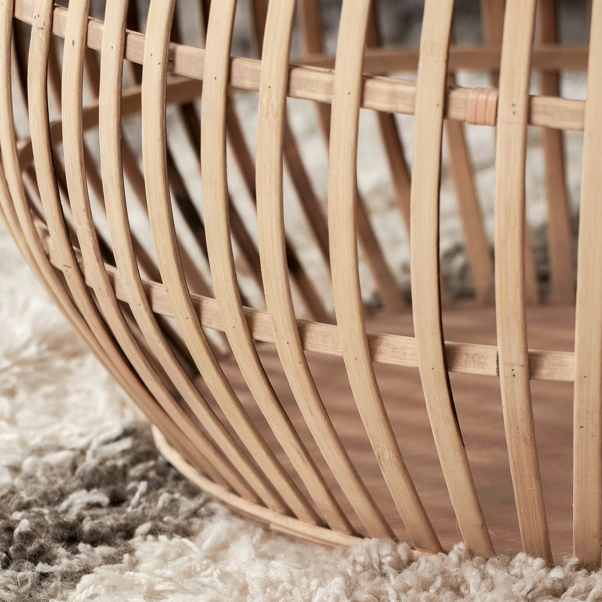 Sara Set of 2 Bamboo Coffee Tables - Image 6