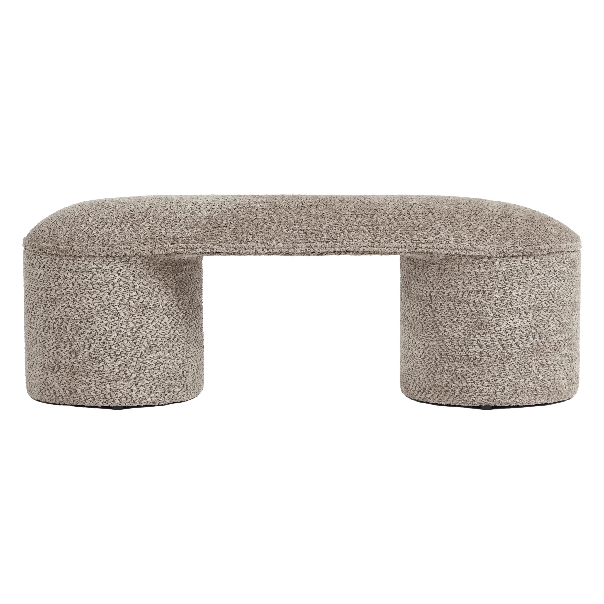 Sarah Ottoman Bench Chocolate - Image 8