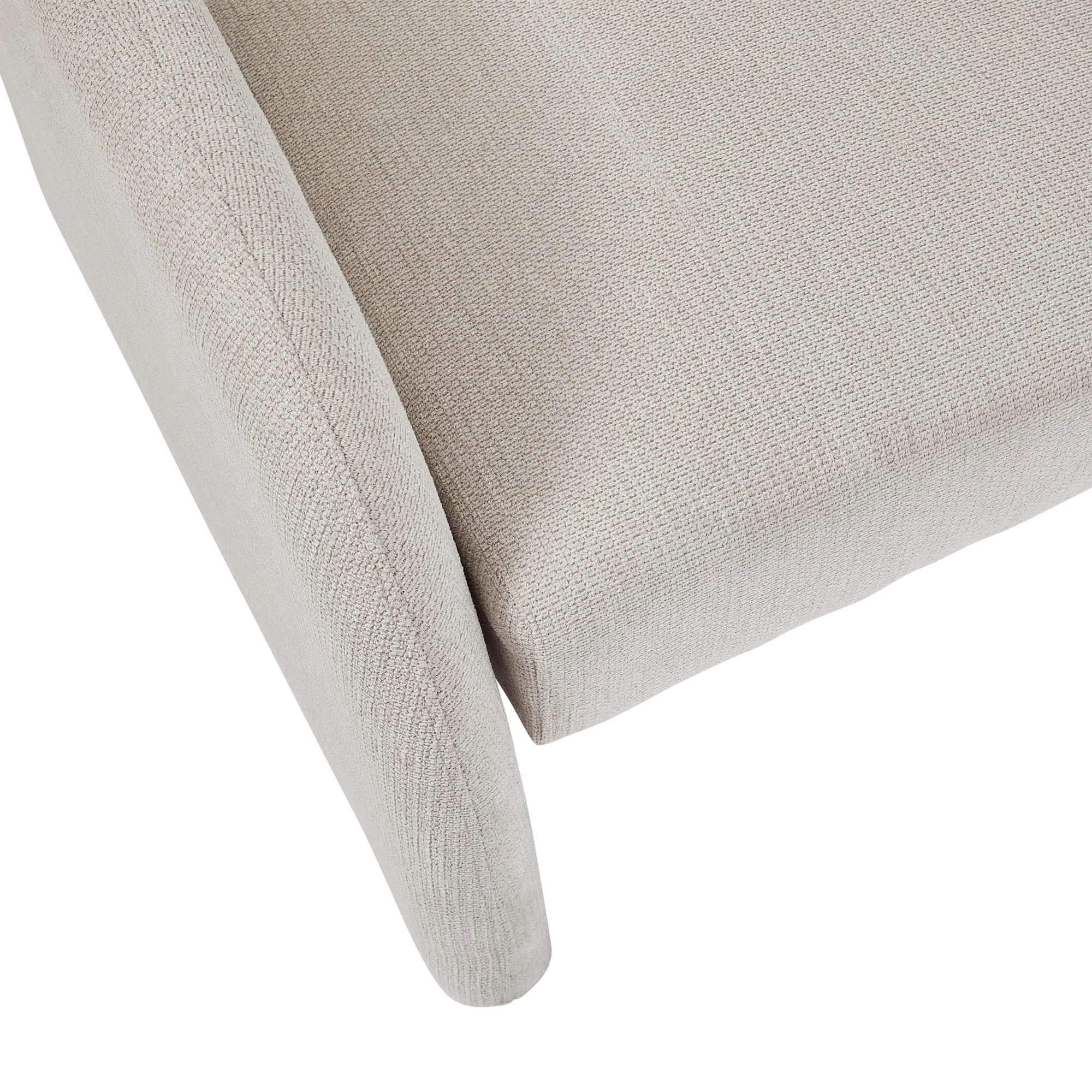 Selene Arched Armchair Cream - Image 11