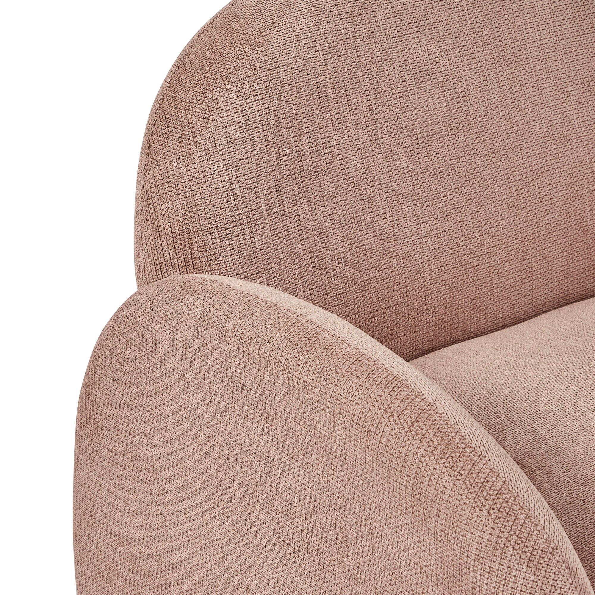 Selene Arched Armchair Rose Tan - Image 10