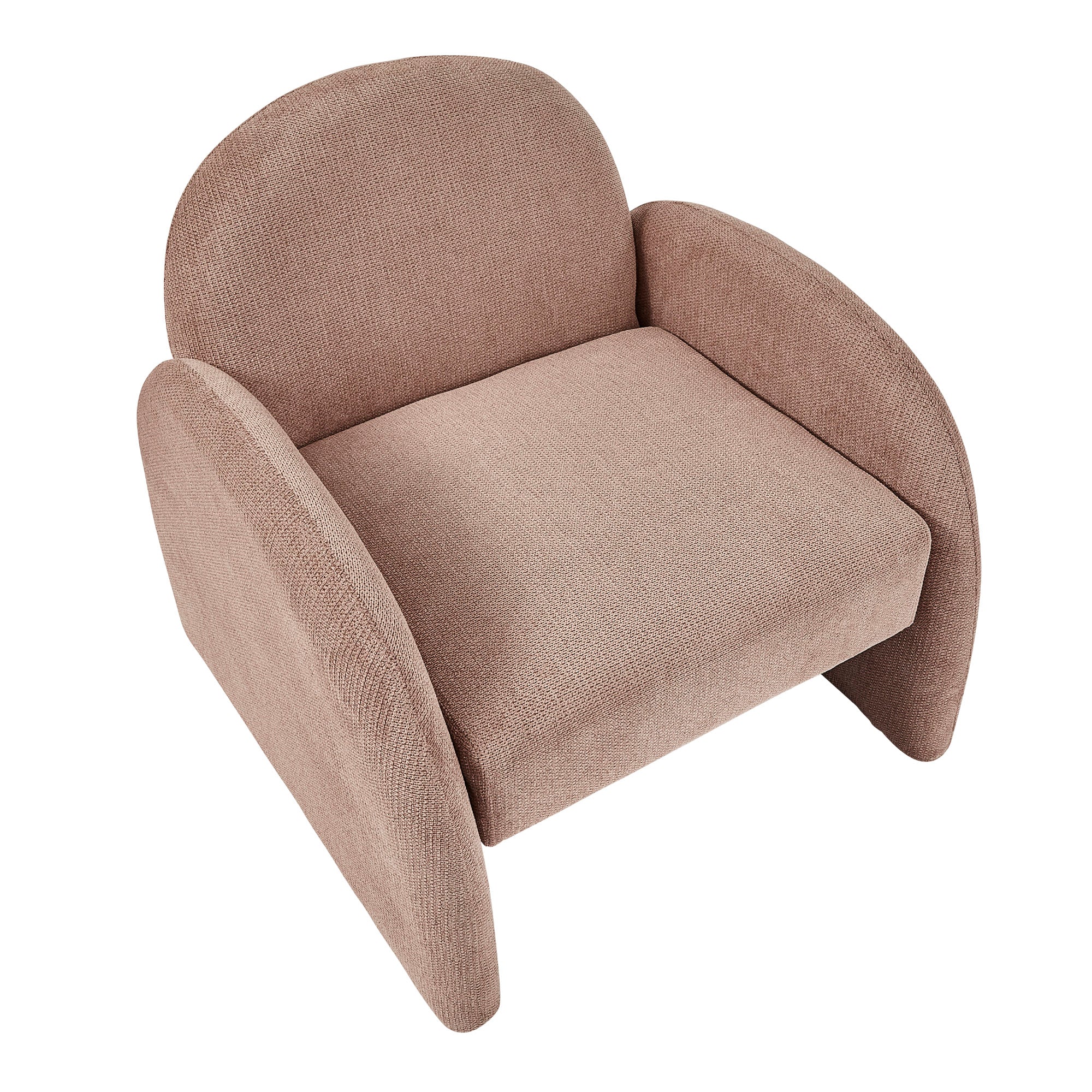 Selene Arched Armchair Rose Tan - Image 12