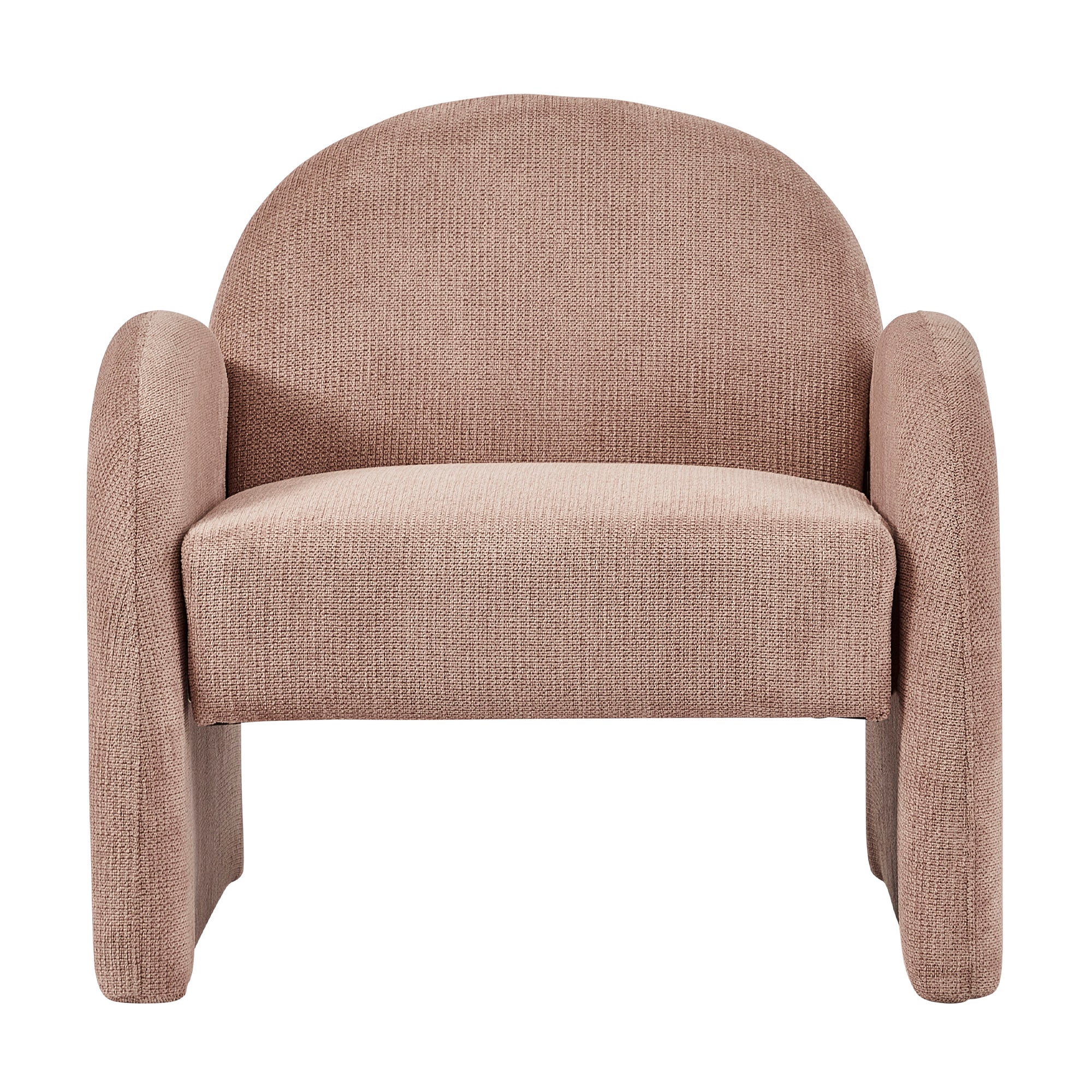 Selene Arched Armchair Rose Tan - Image 8