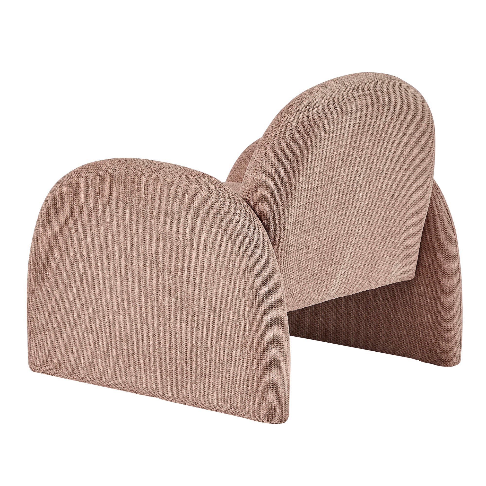Selene Arched Armchair Rose Tan (Set of 2) - Image 13