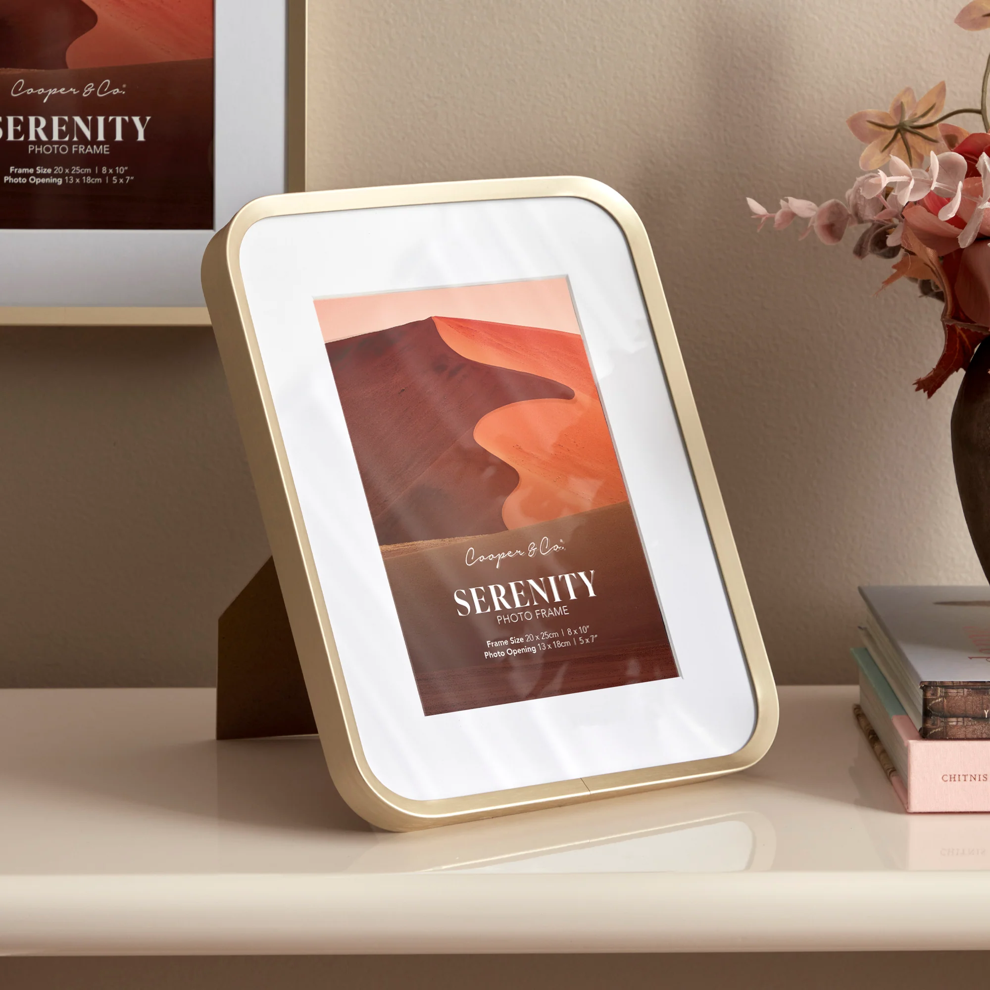 Serenity Set of 2 20x25cm Mat to 13x18cm Photo Frame - Image 16