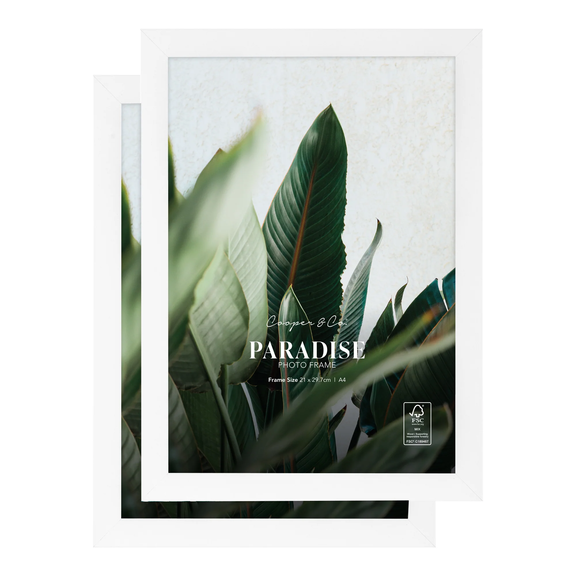Set Of 2 A4 Premium Paradise Wooden Photo Frame - Image 15
