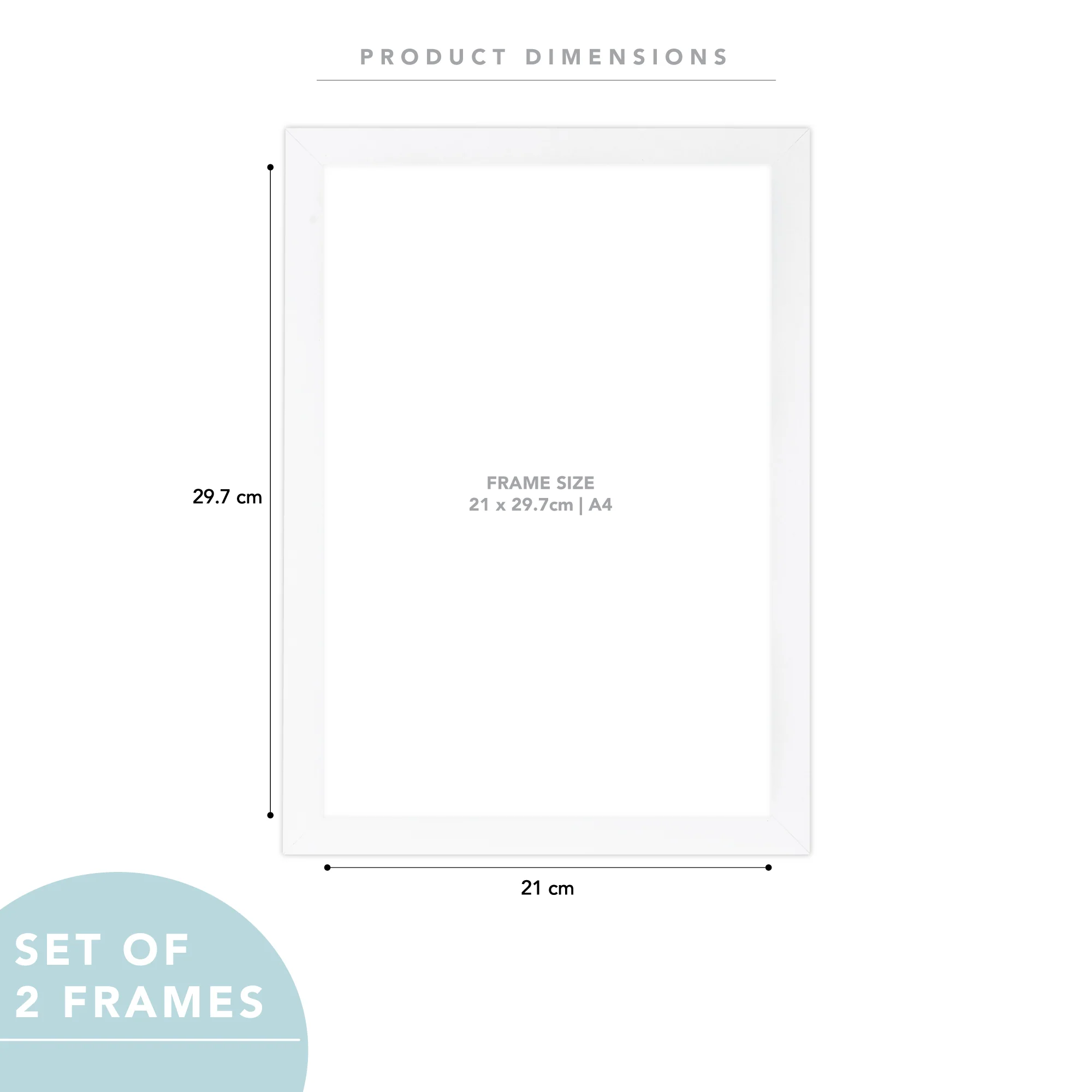 Set Of 2 A4 Premium Paradise Wooden Photo Frame - Image 17