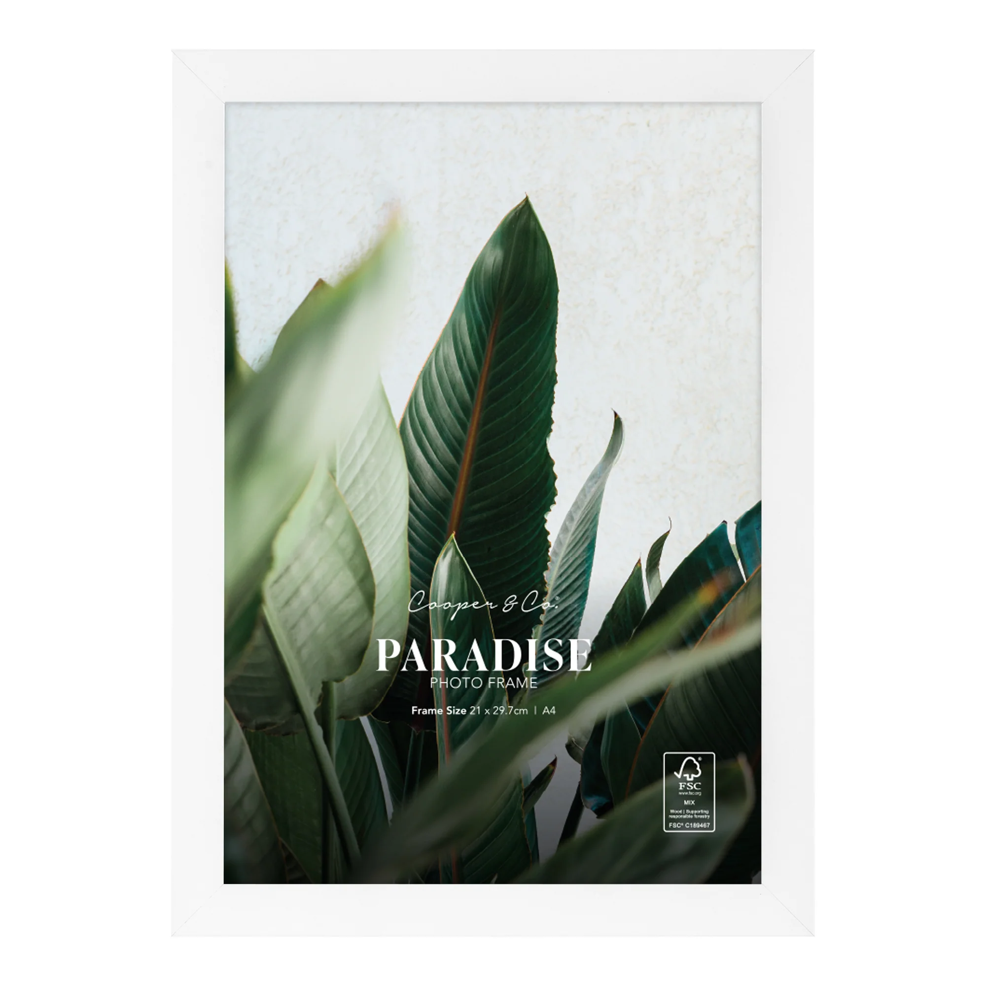 Set Of 2 A4 Premium Paradise Wooden Photo Frame - Image 19