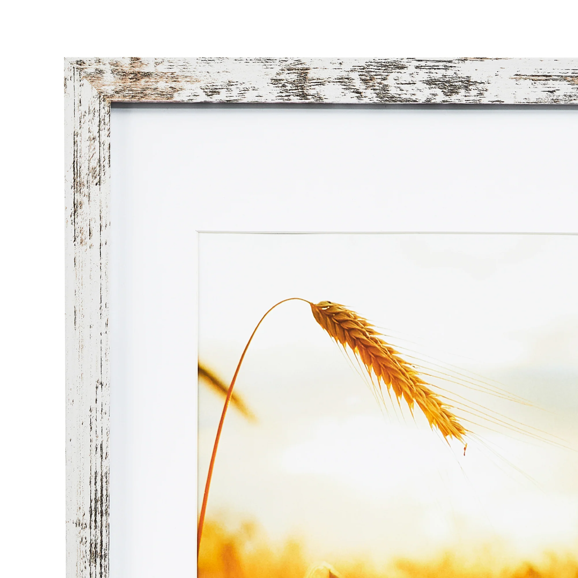 Set Of 2 29.7x42cm Mat to 21x29.7cm Premium Rustic Wooden Photo Frame - Image 15