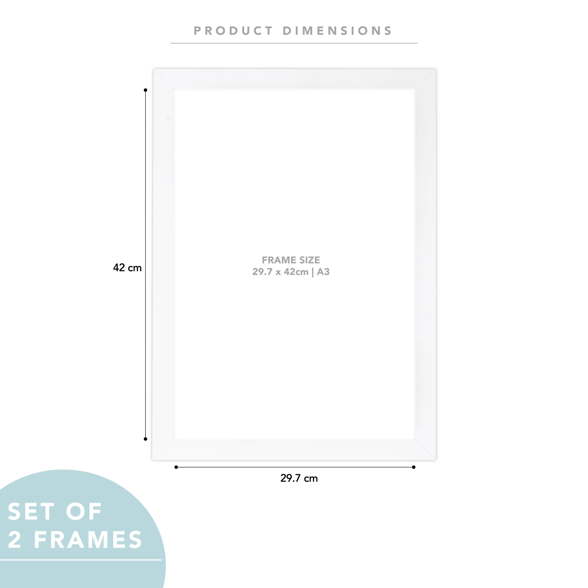 Set Of 2 A3 Premium Paradise Wooden Photo Frame - Image 17