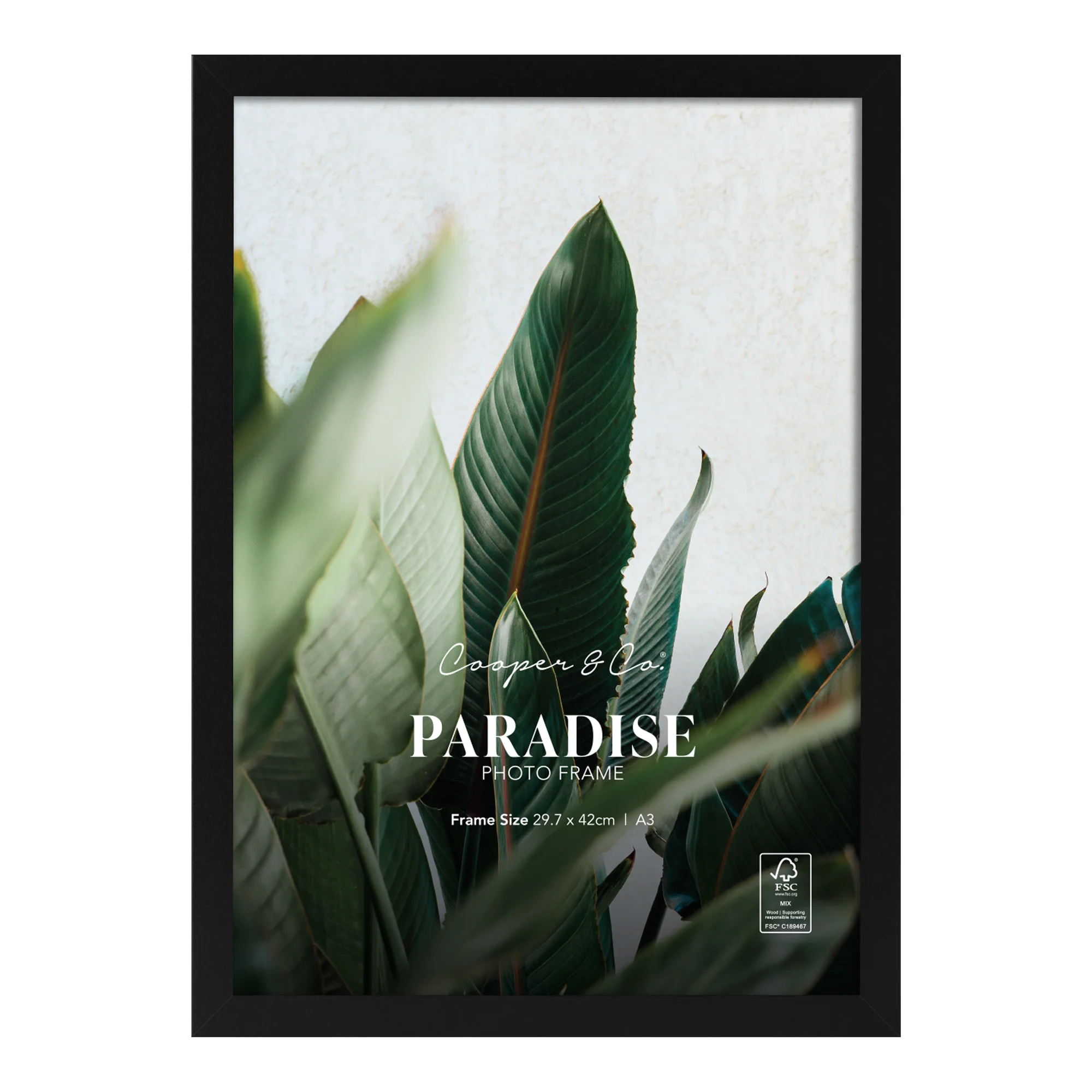 Set Of 2 A3 Premium Paradise Wooden Photo Frame - Image 6