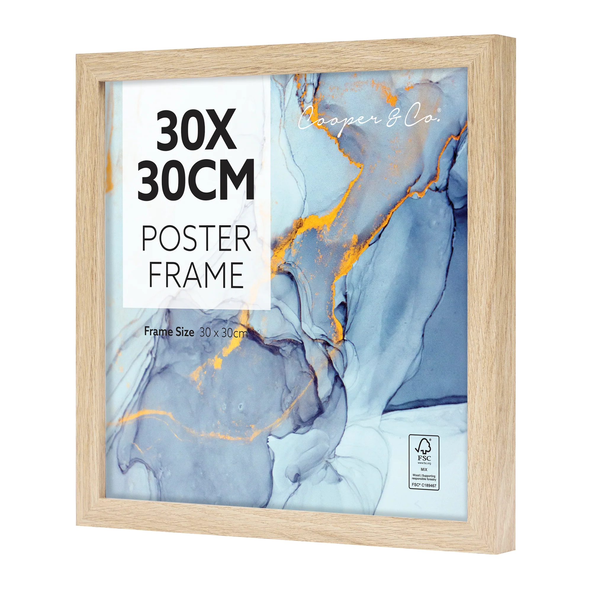 Set of 2 30x30cm Poster Photo Frames - Image 17