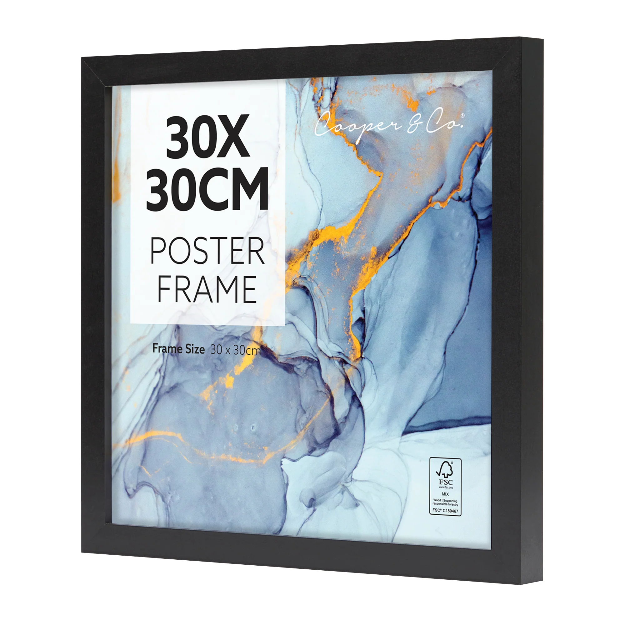 Set of 2 30x30cm Poster Photo Frames - Image 7