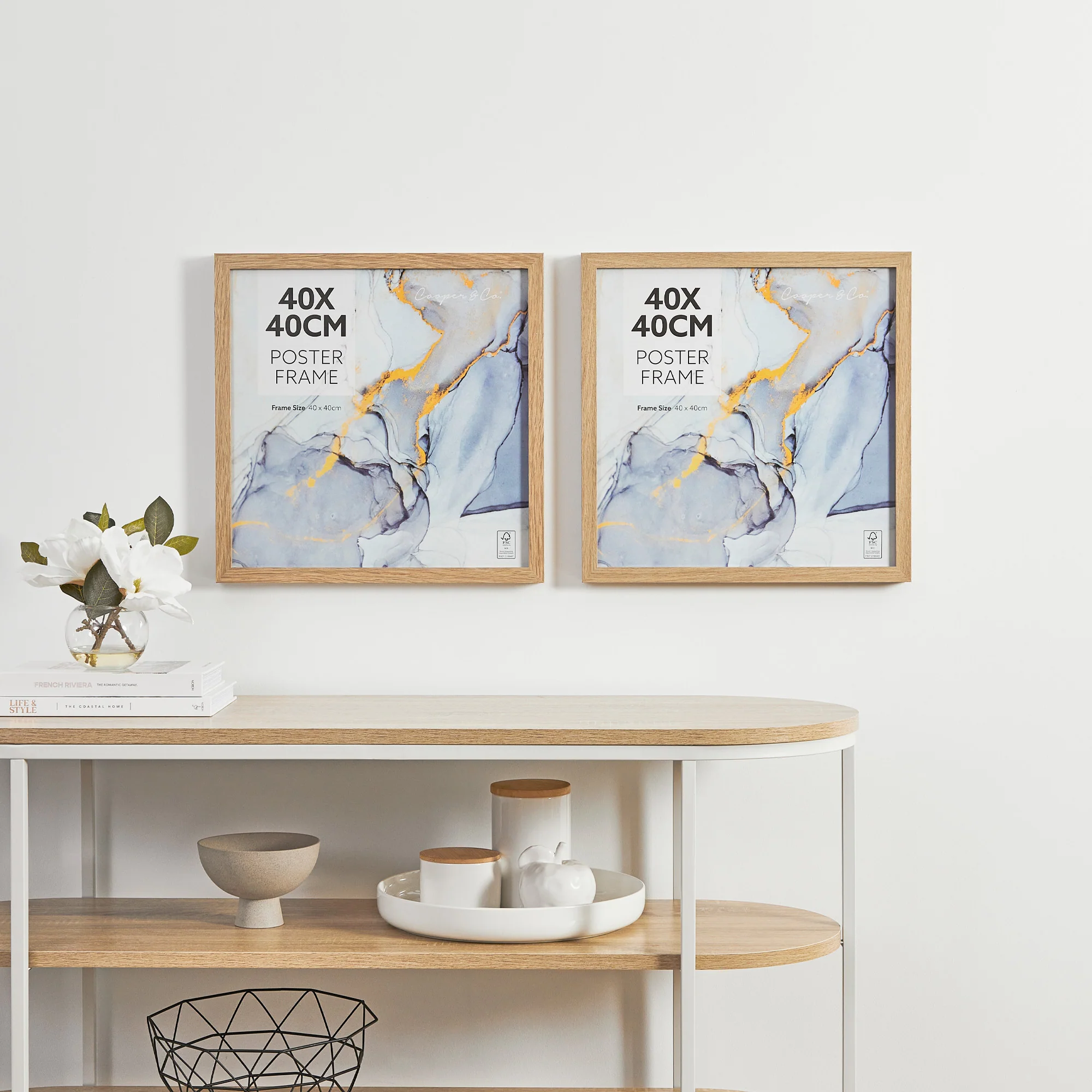 Set of 2 40x40cm Poster Photo Frames - Image 12