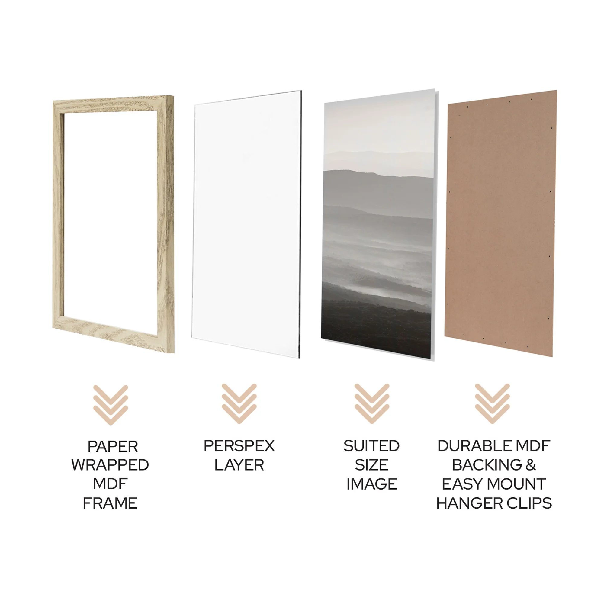 Set of 2 40x40cm Poster Photo Frames - Image 16