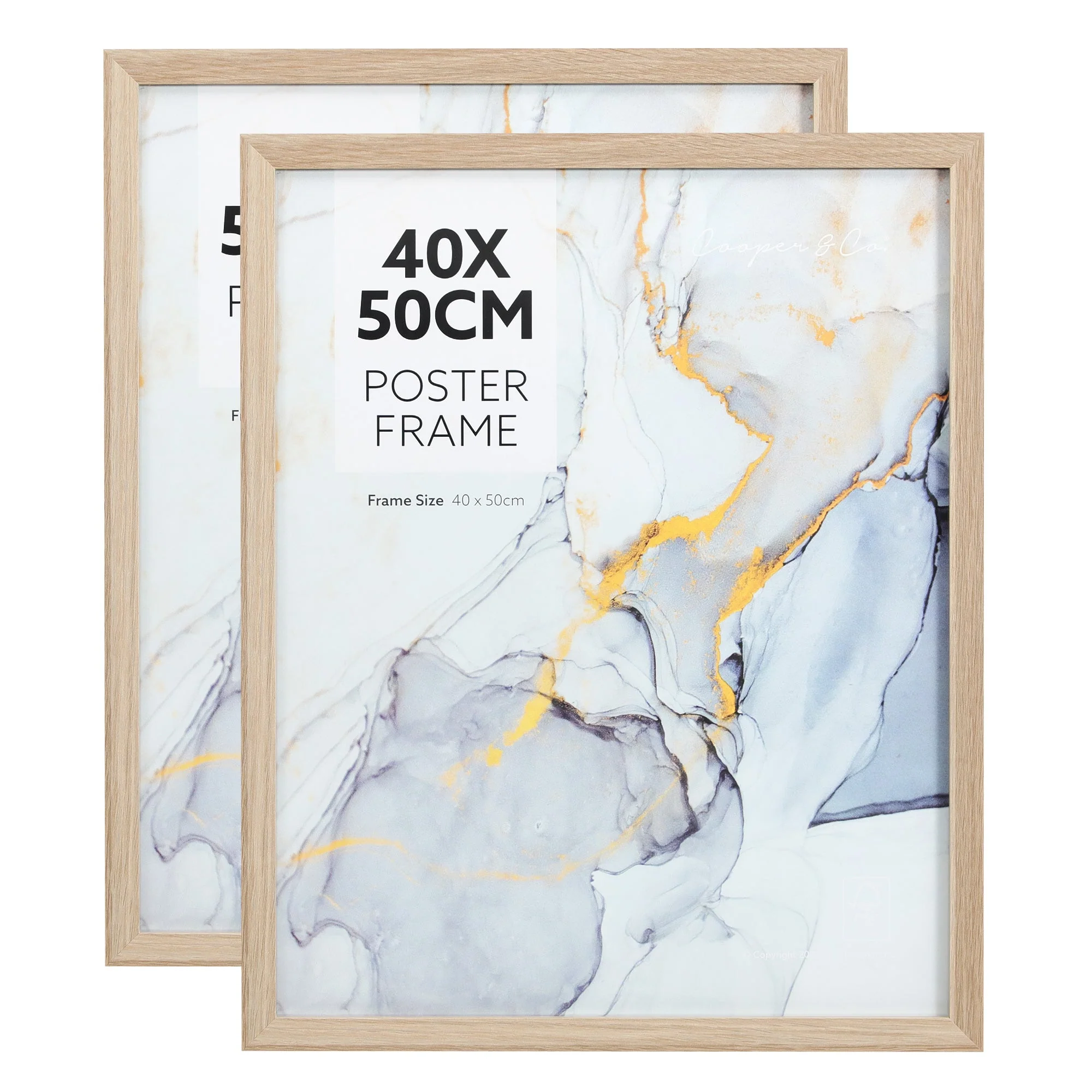 Set of 2 40x50cm Poster Photo Frames - Image 11