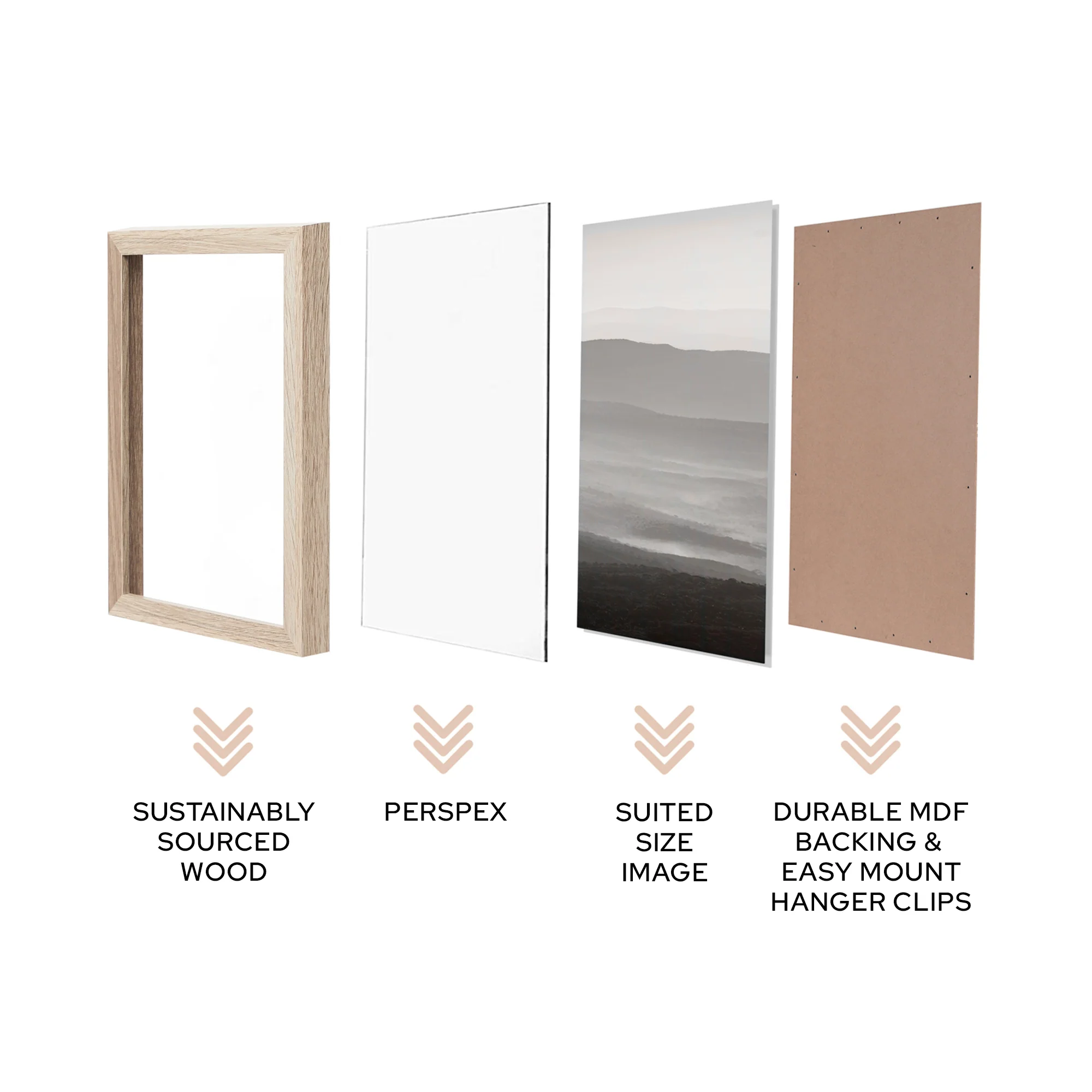 Set of 2 40x50cm Poster Photo Frames - Image 16