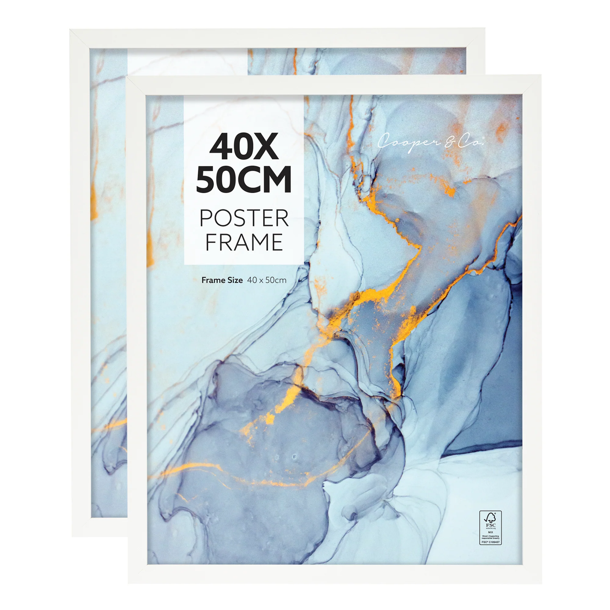 Set of 2 40x50cm Poster Photo Frames - Image 19
