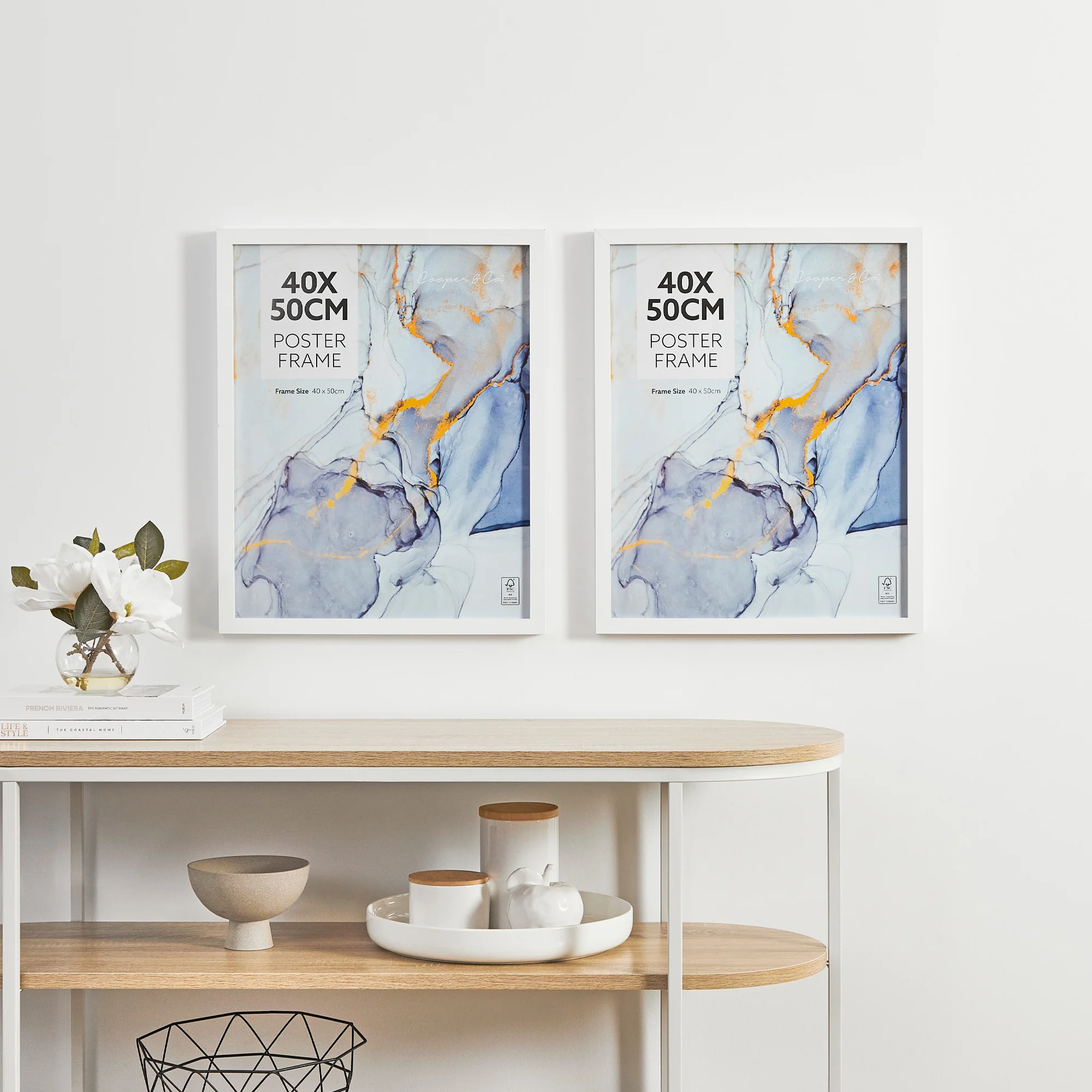 Set of 2 40x50cm Poster Photo Frames - Image 20
