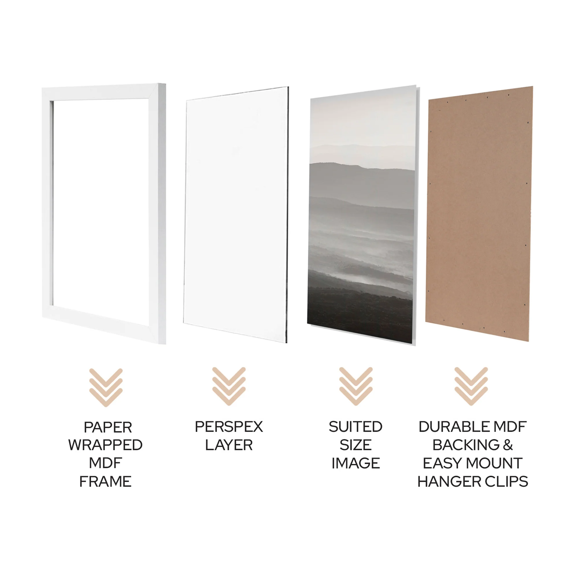 Set of 2 40x50cm Poster Photo Frames - Image 24