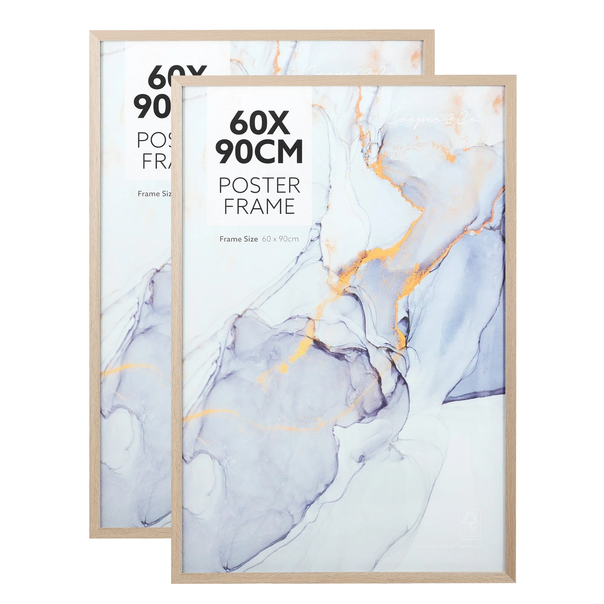 Set of 2 60x90cm Poster Photo Frames - Image 11