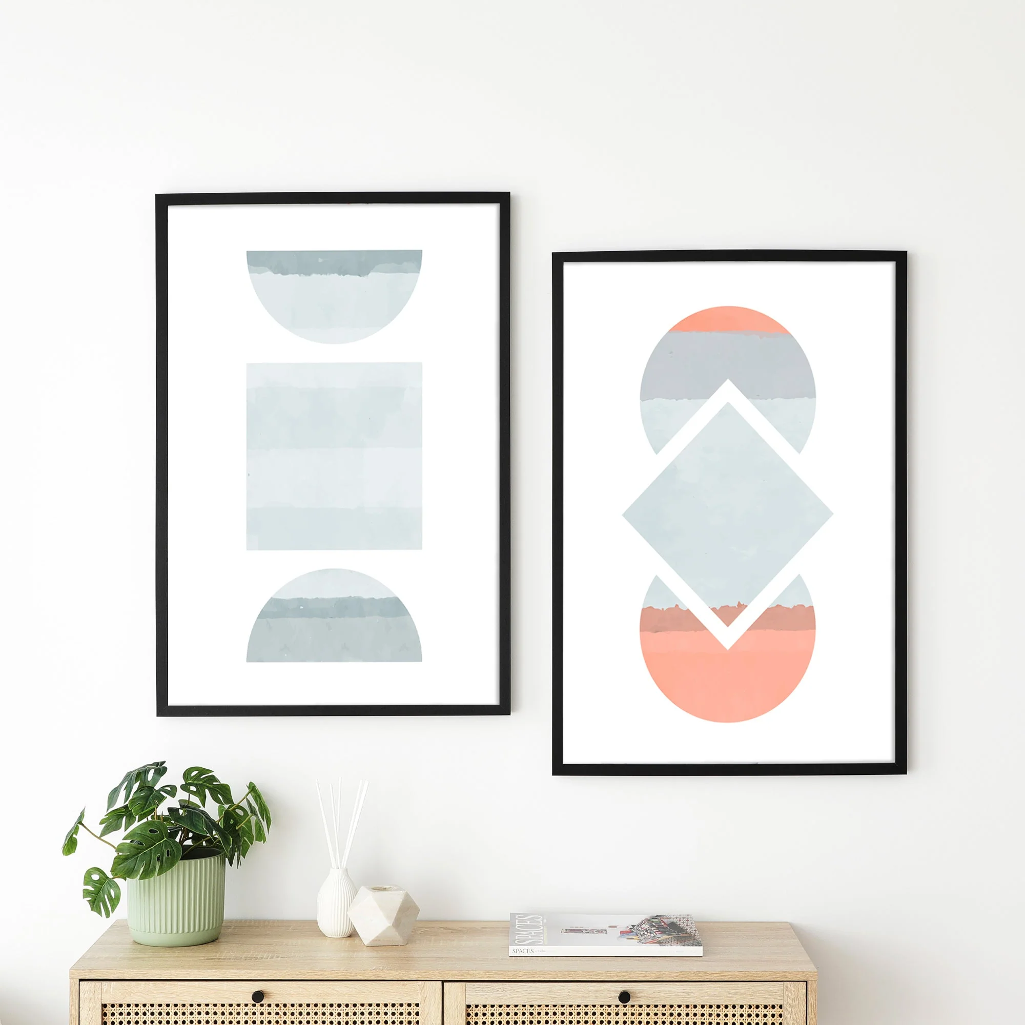 Set of 2 60x90cm Poster Photo Frames - Image 2