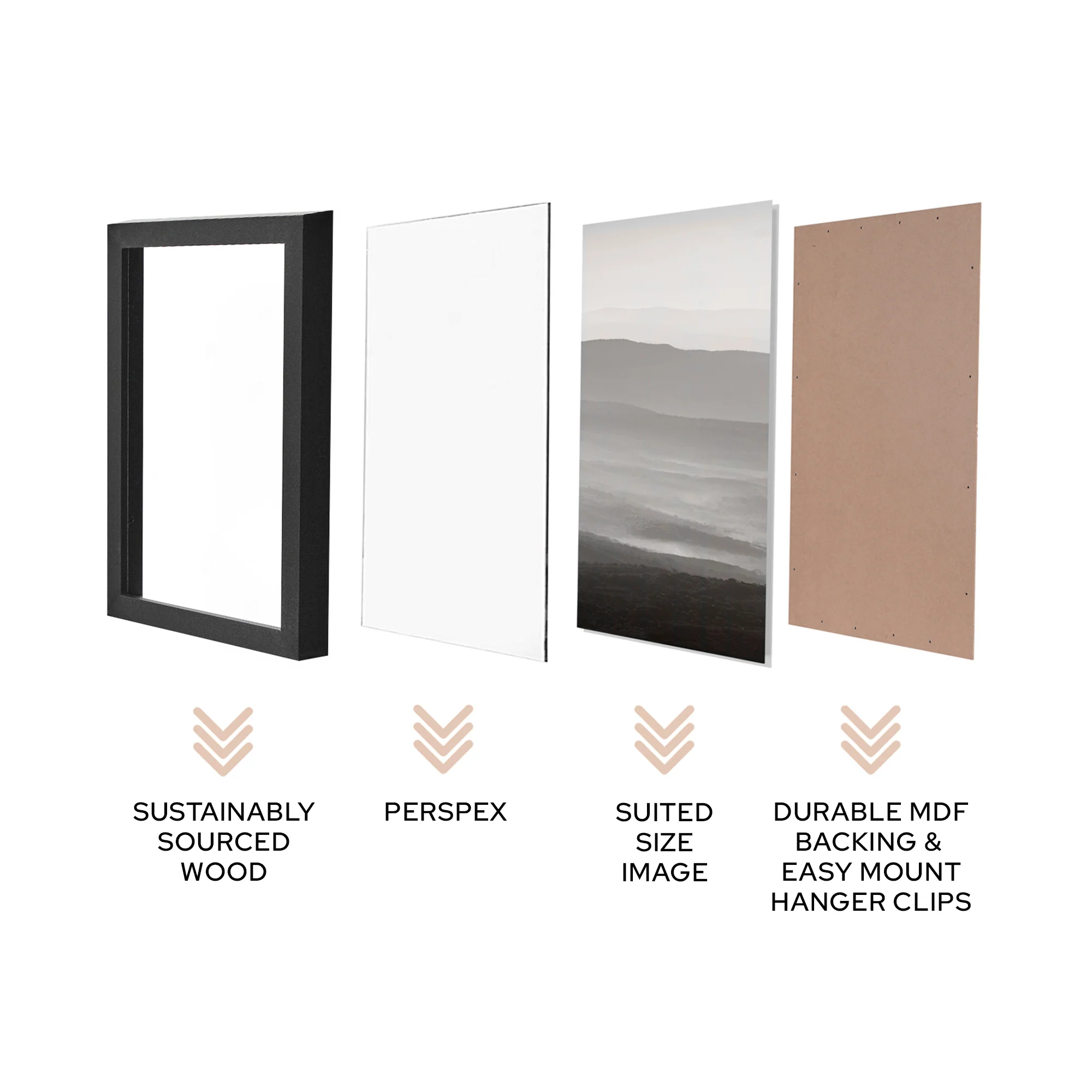 Set of 2 60x90cm Poster Photo Frames - Image 7