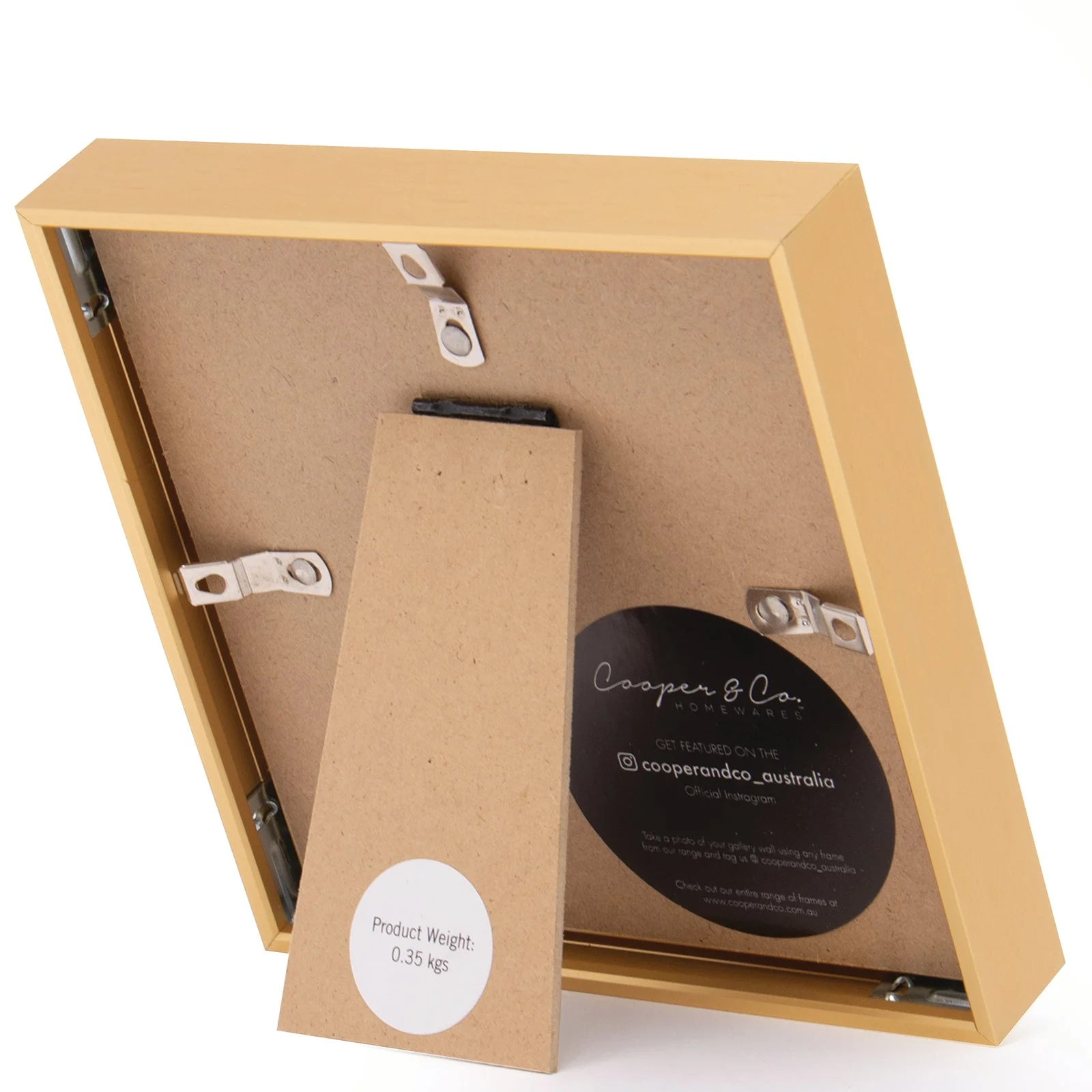Set Of 2 15x15cm Mat to 10x10cm Premium Metal Photo Frames - Image 15