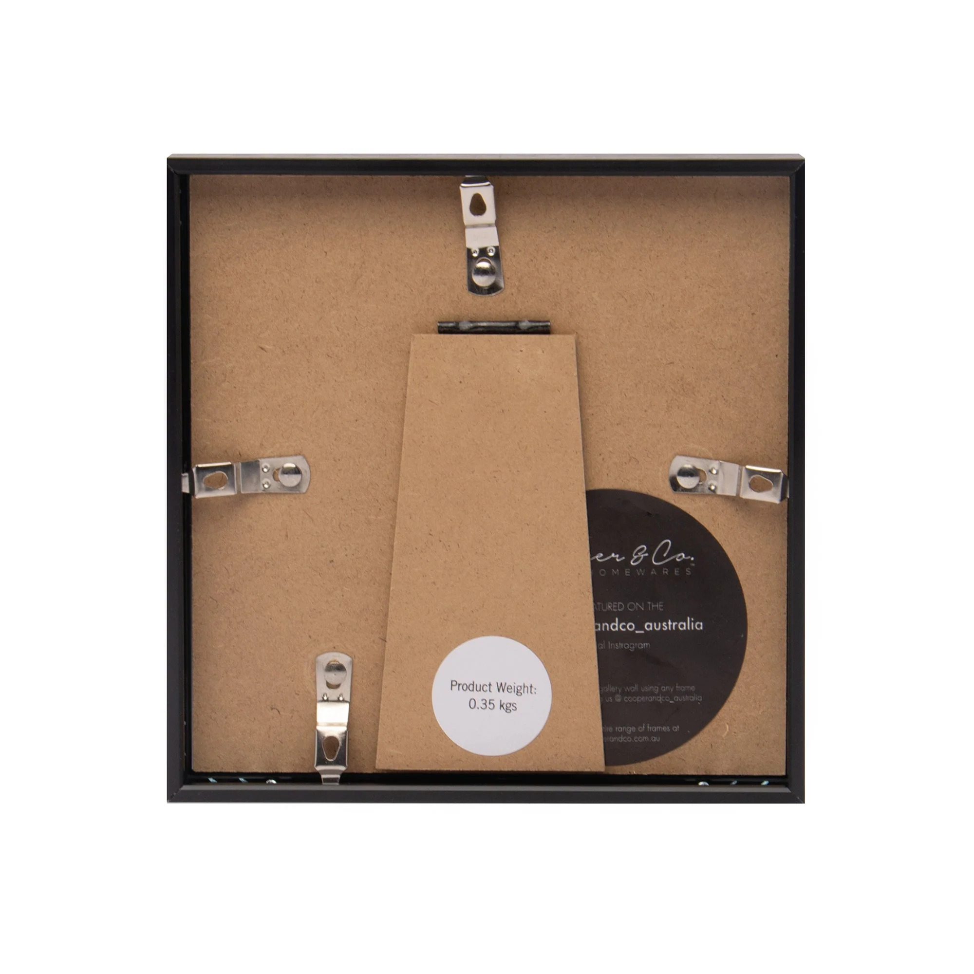 Set Of 2 15x15cm Mat to 10x10cm Premium Metal Photo Frames - Image 7