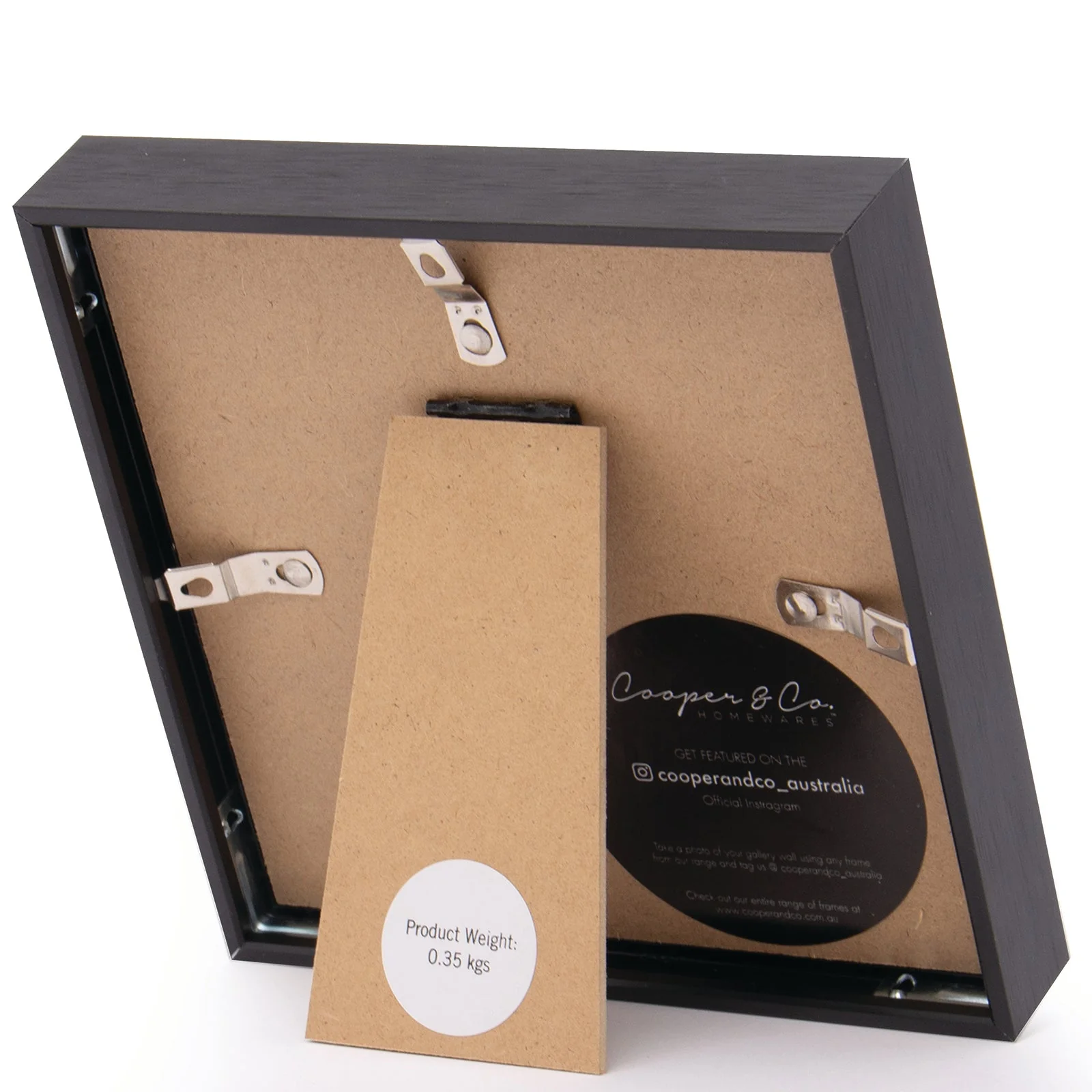 Set Of 2 15x15cm Mat to 10x10cm Premium Metal Photo Frames - Image 8